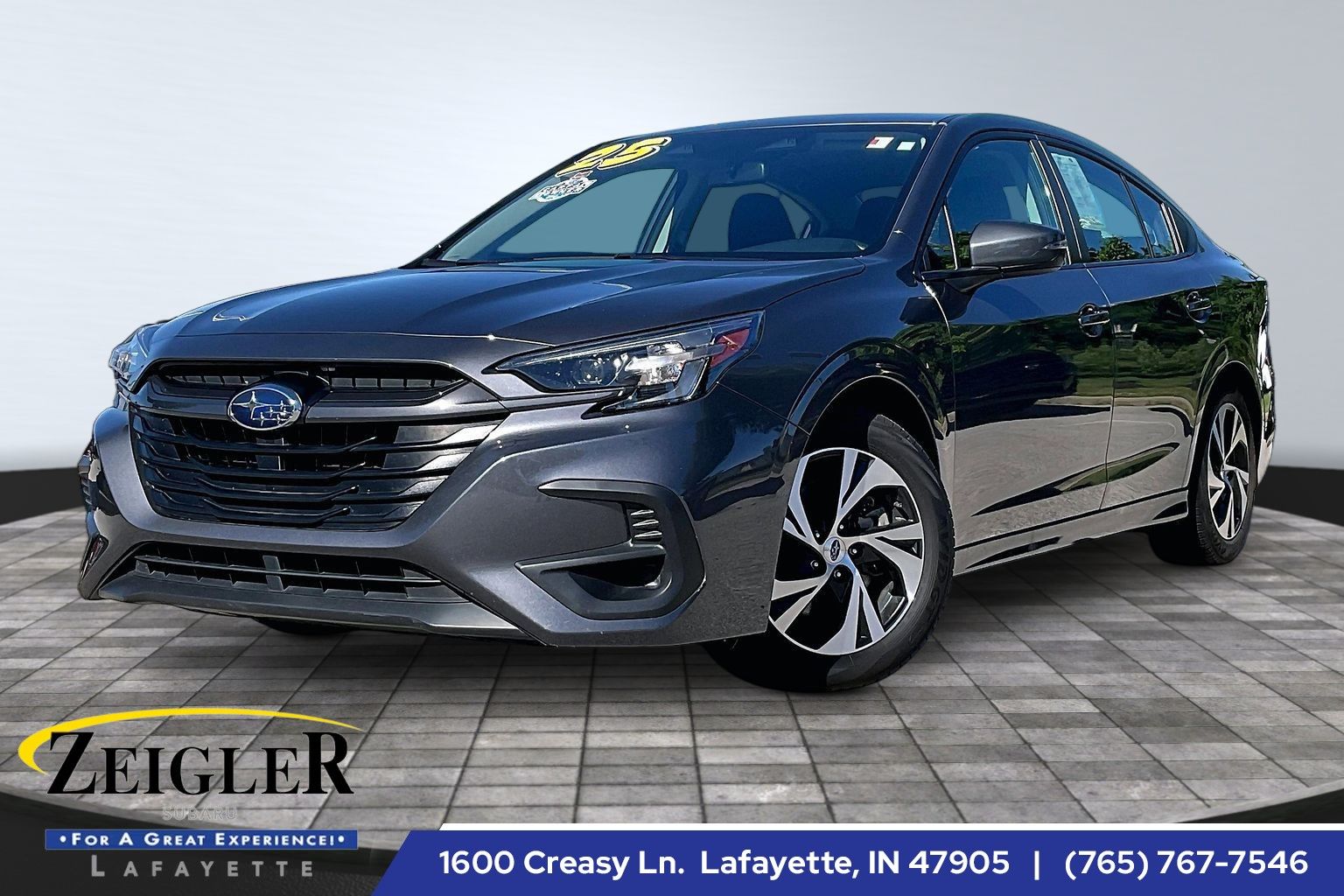 Magnetite Gray Metallic 2025 Subaru Legacy Premium AWD Sedan All-Wheel Drive Continuously Variable Transmission