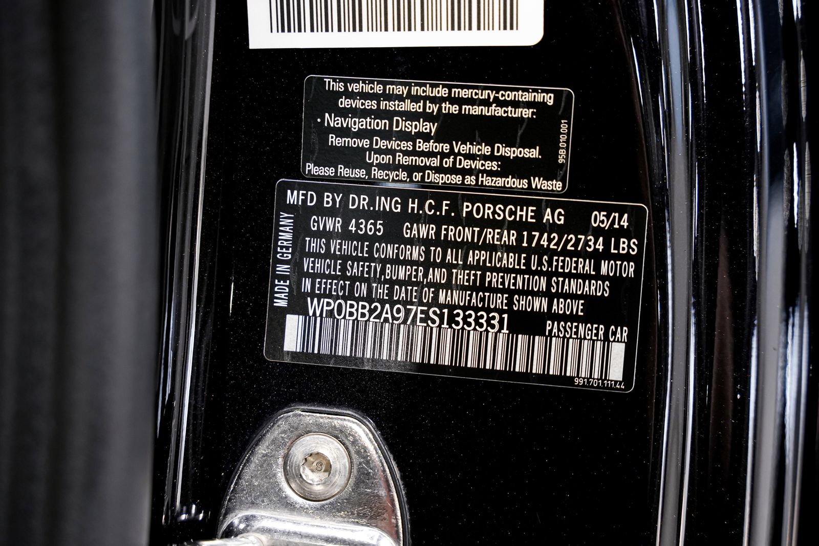 2014 Porsche 911 Targa 4S — photo 46