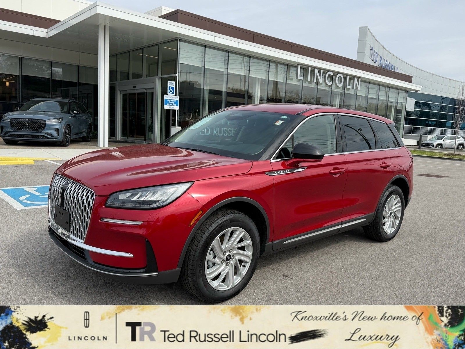 Red 2025 Lincoln Corsair Premiere AWD SUV / Crossover All-Wheel Drive 8-Speed Automatic