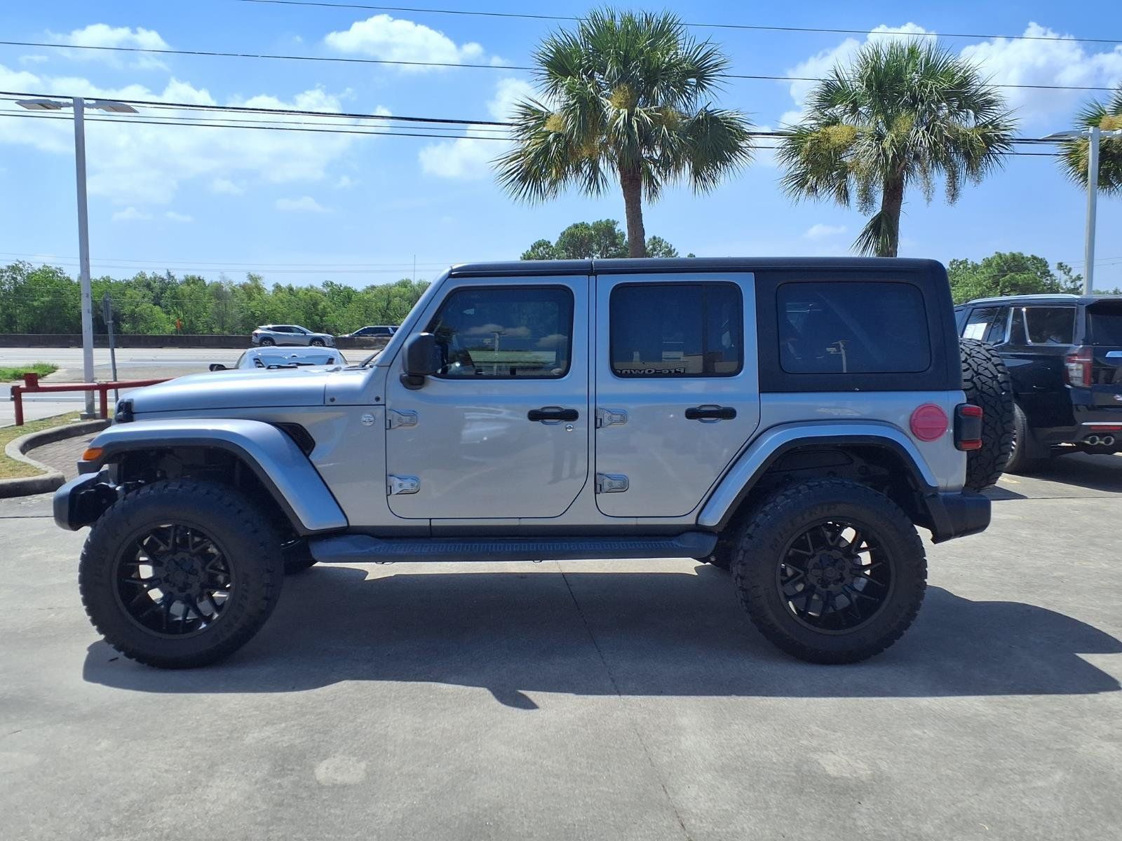 2018 Jeep Wrangler Unlimited Sahara Silver at Cook Ford