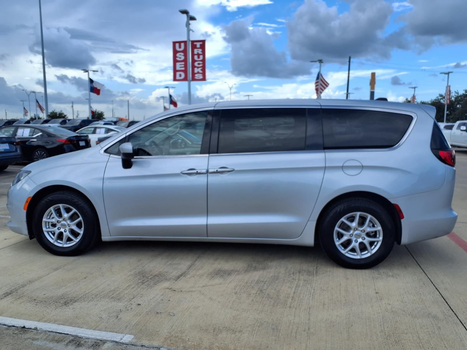 2022 Chrysler Voyager LX Silver at Texan Dodge Chrysler Jeep Ram
