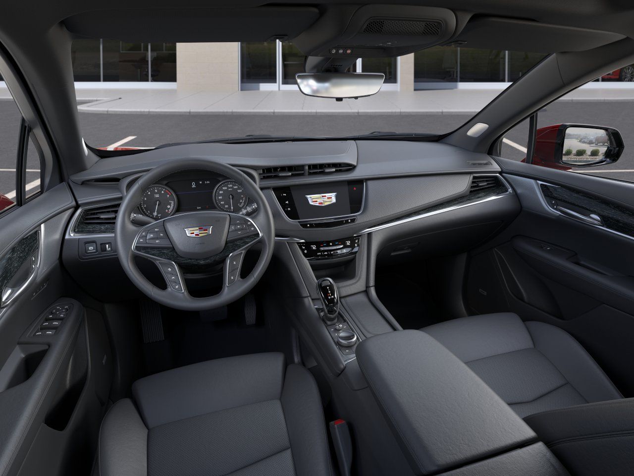 2026 Cadillac XT5 Premium Luxury Red at Ross Downing Buick GMC
