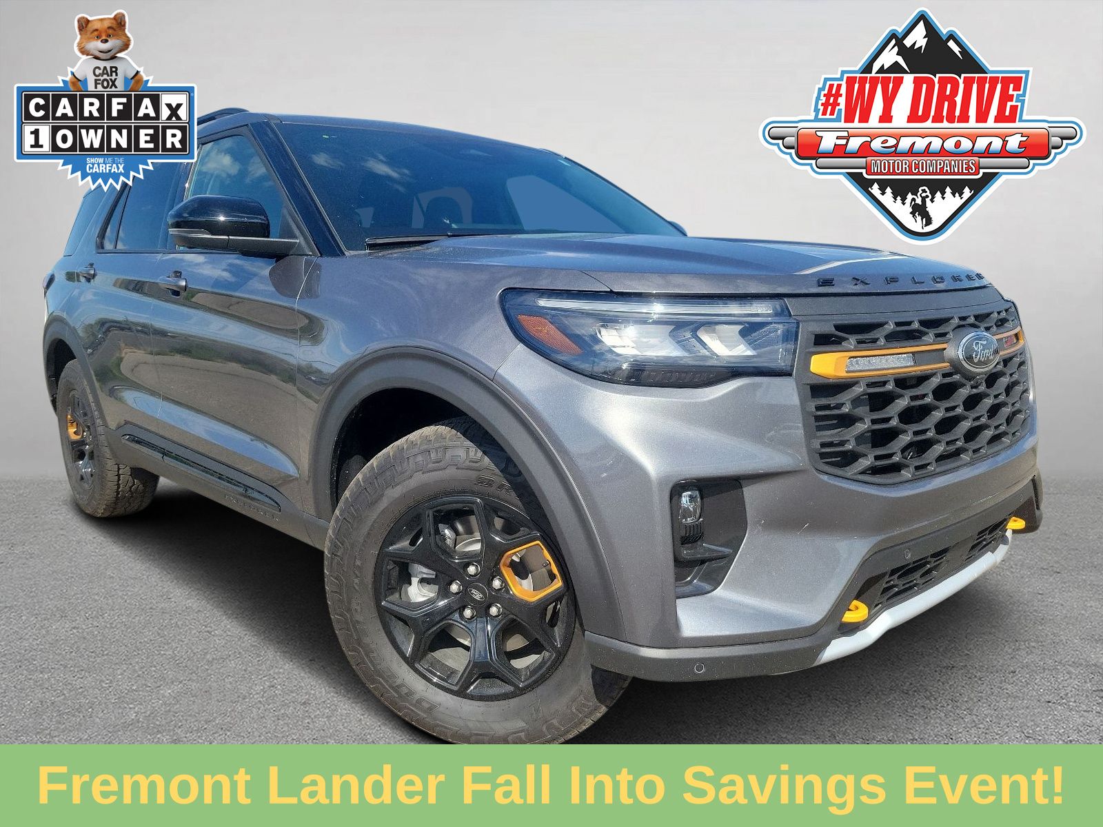 Gray Metallic 2026 Ford Explorer SUV / Crossover All-Wheel Drive Automatic