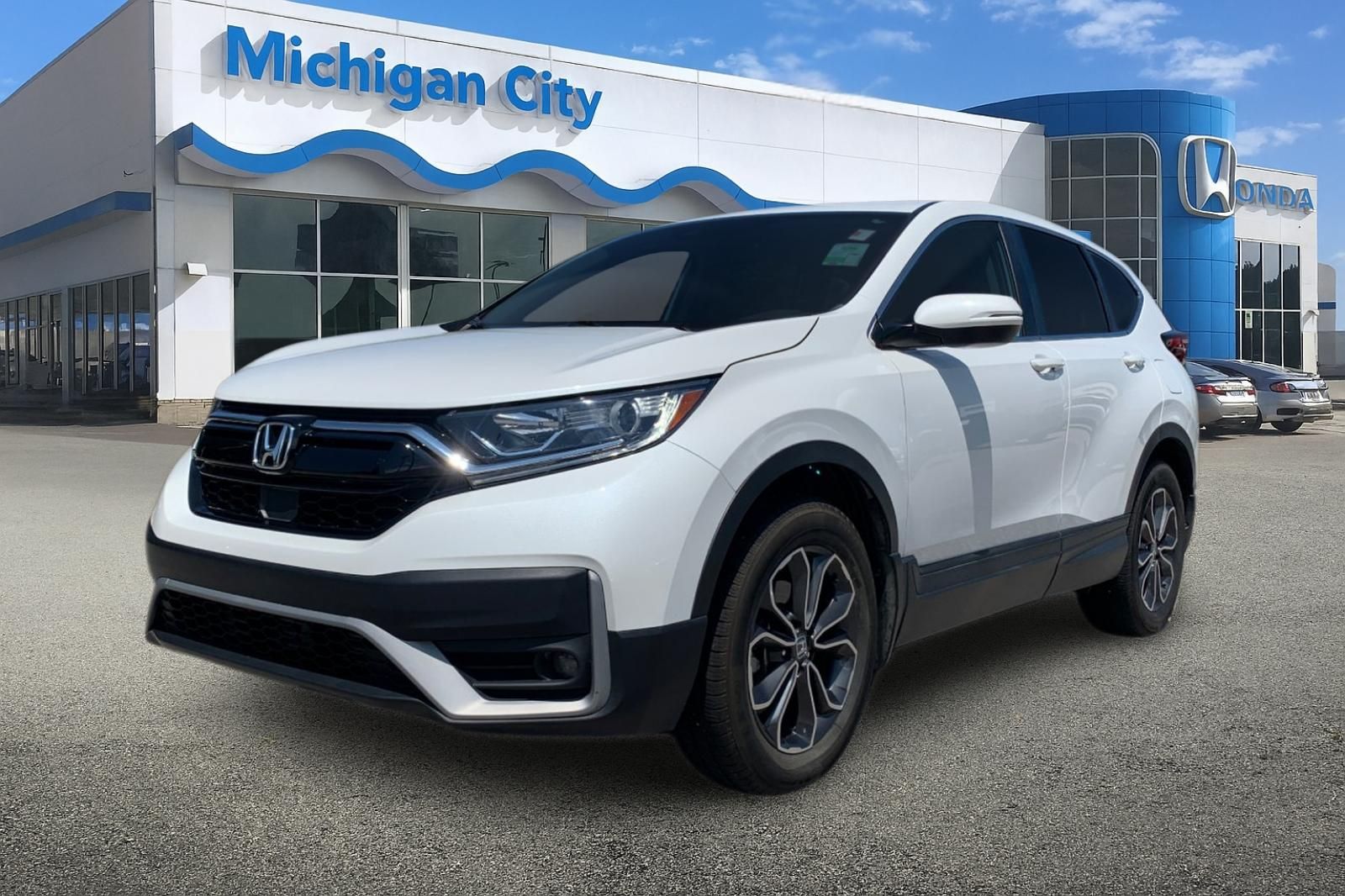 Platinum White Pearl 2022 Honda CR-V SUV / Crossover All-Wheel Drive Continuously Variable Transmission