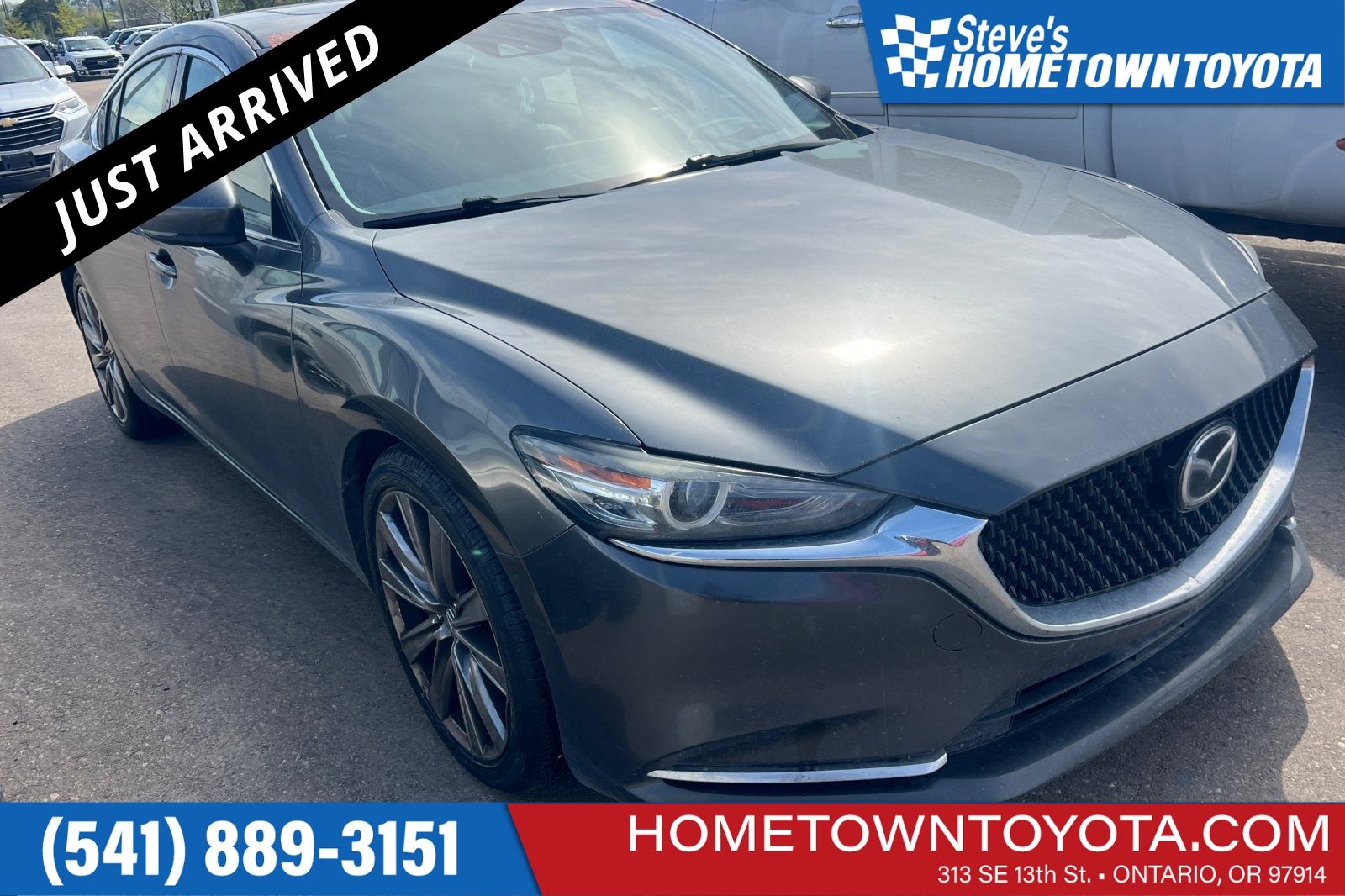 Machine Gray Metallic 2018 Mazda MAZDA6 Grand Touring Reserve Sedan FWD Sedan Front-Wheel Drive 6-Speed Automatic