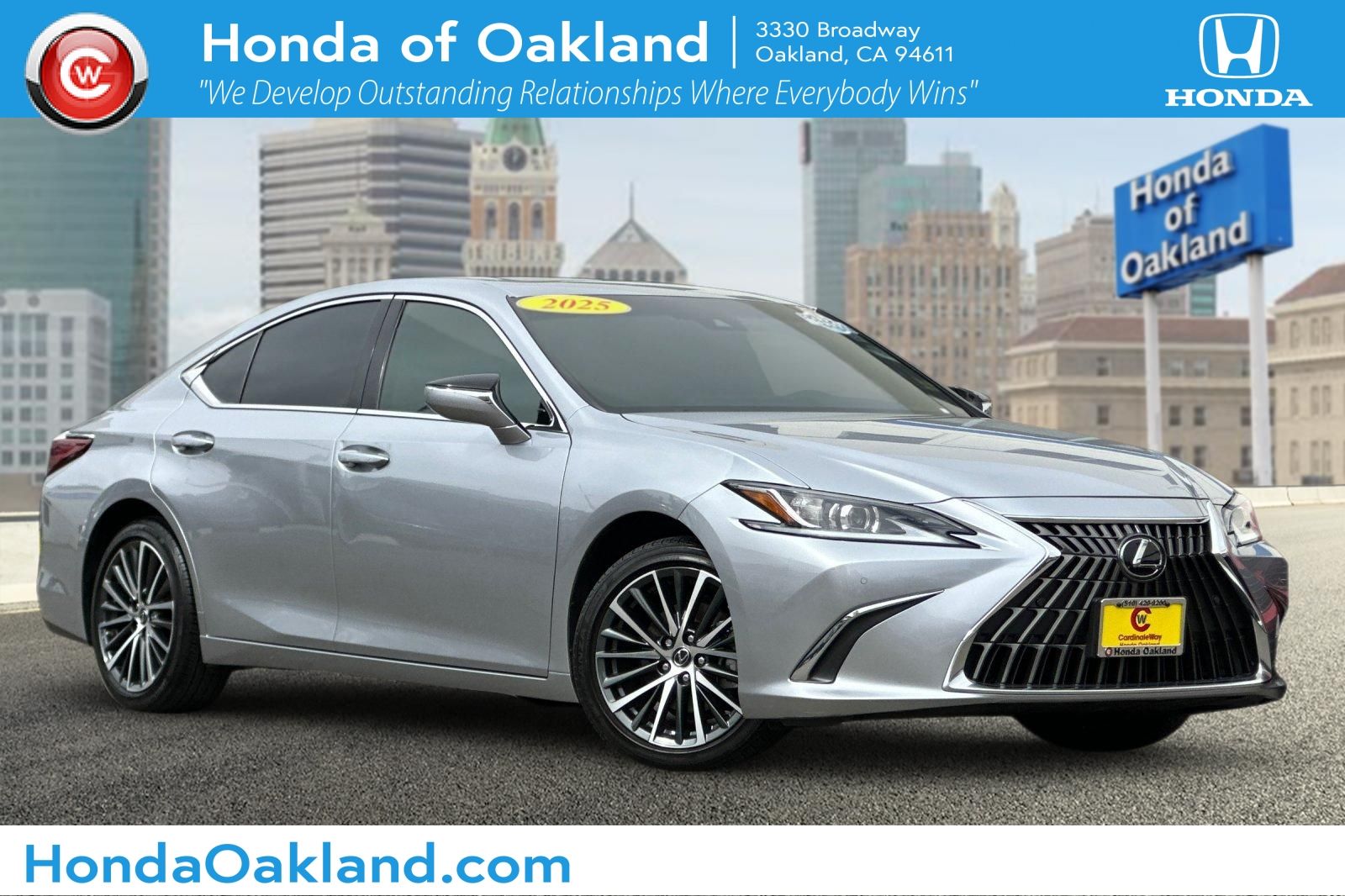 Iridium 2025 Lexus ES 350 FWD Sedan Front-Wheel Drive 8-Speed Automatic