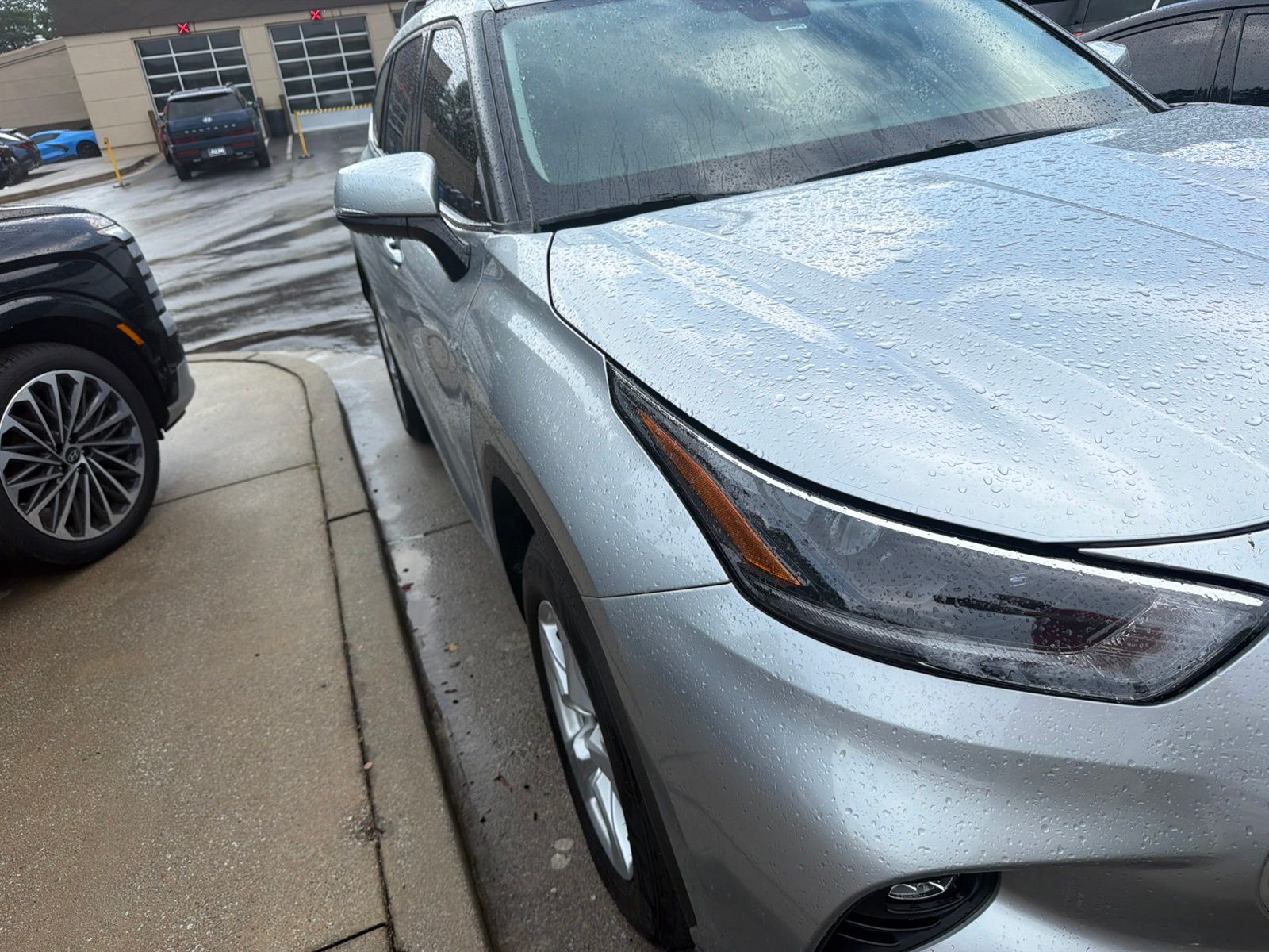 Used 2021 Silver Toyota LE image 2