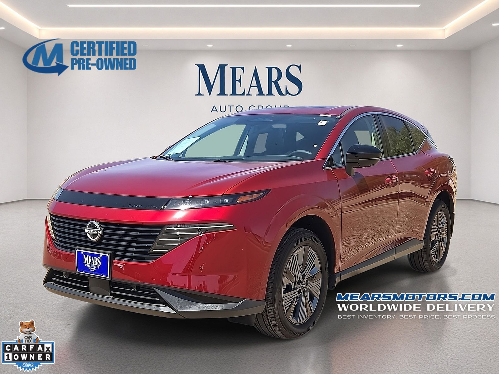 Red (Scarlet Ember Tintcoat) 2025 Nissan Murano SUV / Crossover All-Wheel Drive 9-Speed Automatic
