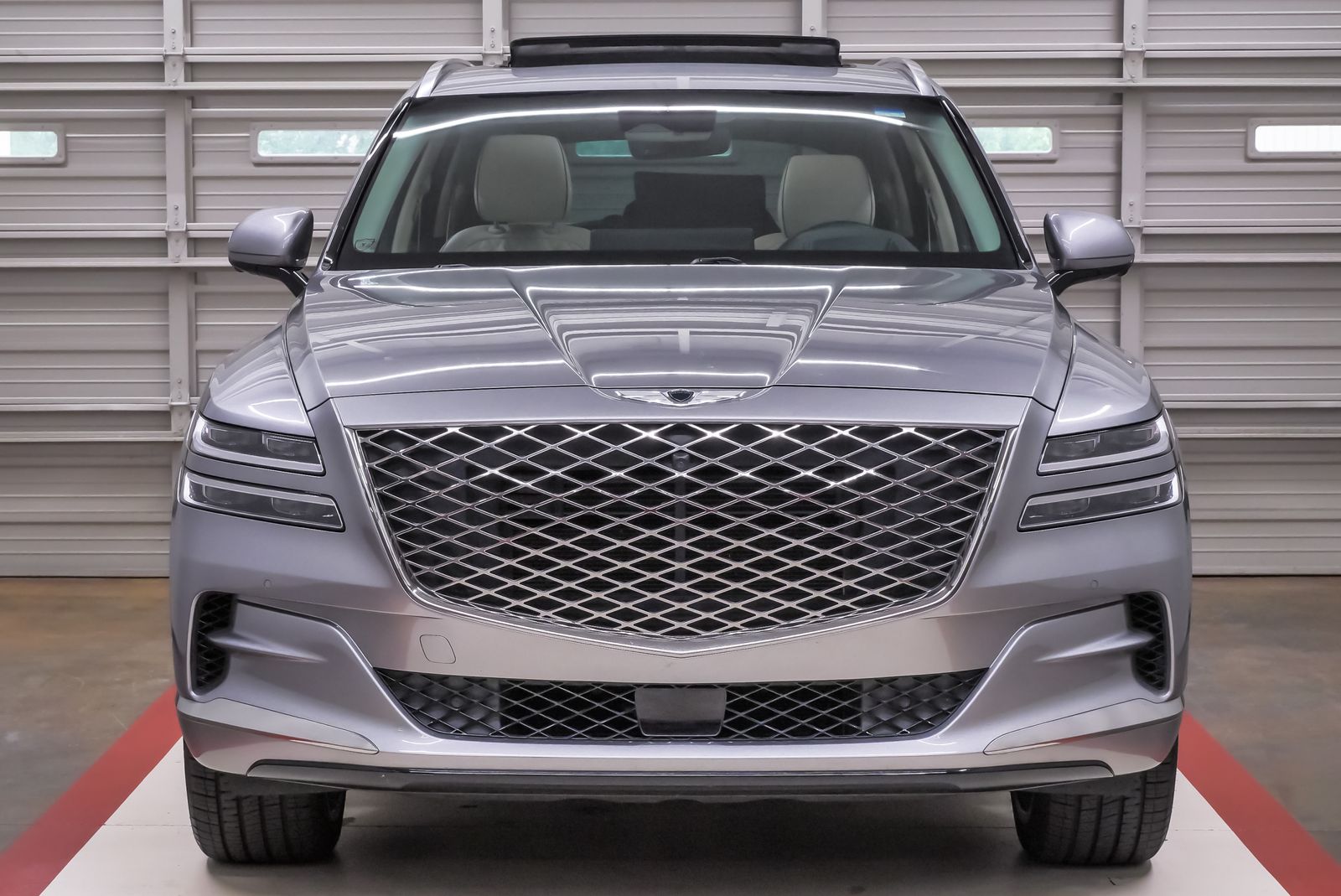 2023 Genesis GV80 3.5T Silver at Emmons Autoplex