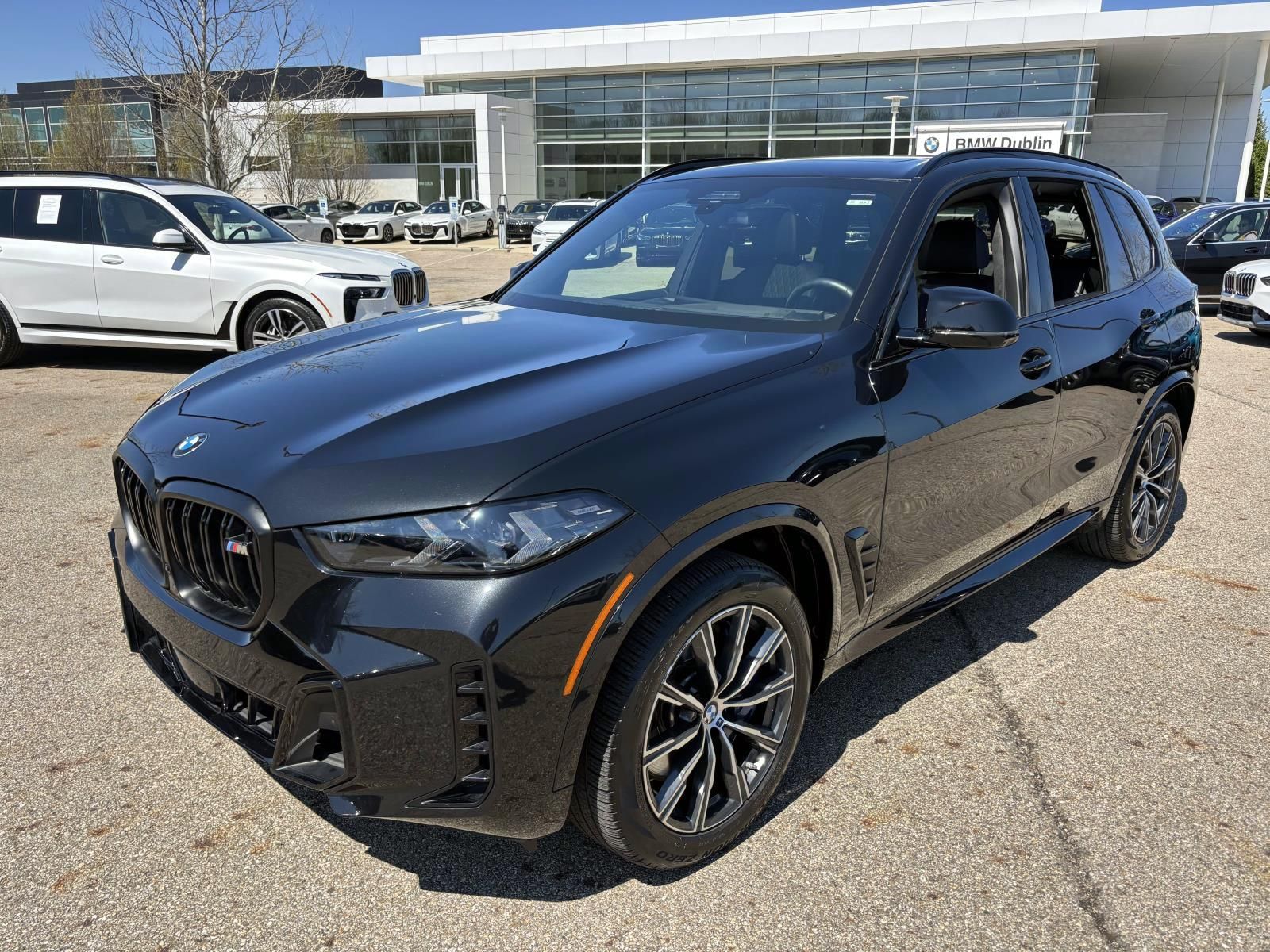 Black Sapphire Metallic 2024 BMW X5 M60i xDrive AWD SUV / Crossover All-Wheel Drive 8-Speed Automatic