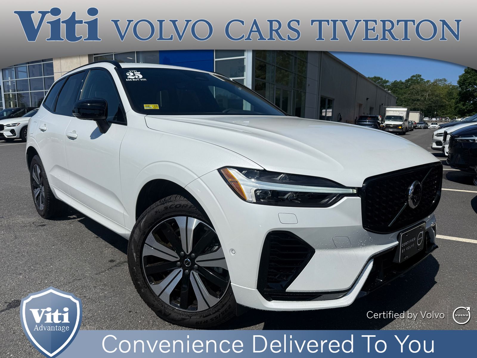 Crystal White 2025 Volvo XC60 SUV / Crossover All-Wheel Drive Automatic