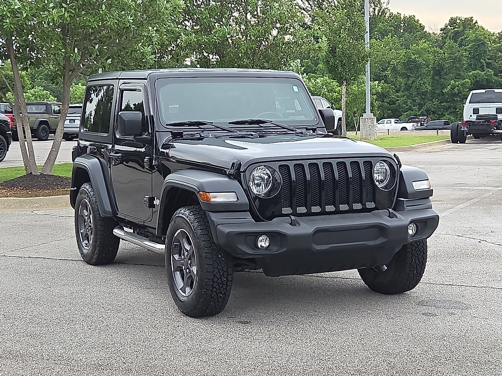 Black Clearcoat 2019 Jeep Wrangler SUV / Crossover Four-Wheel Drive 8-Speed Automatic