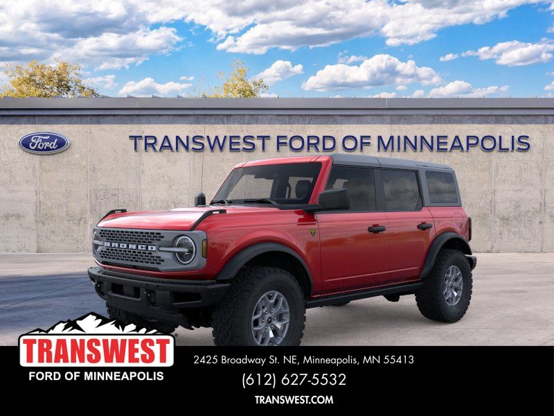 Ruby Red Metallic 2025 Ford Bronco SUV / Crossover Four-Wheel Drive Automatic