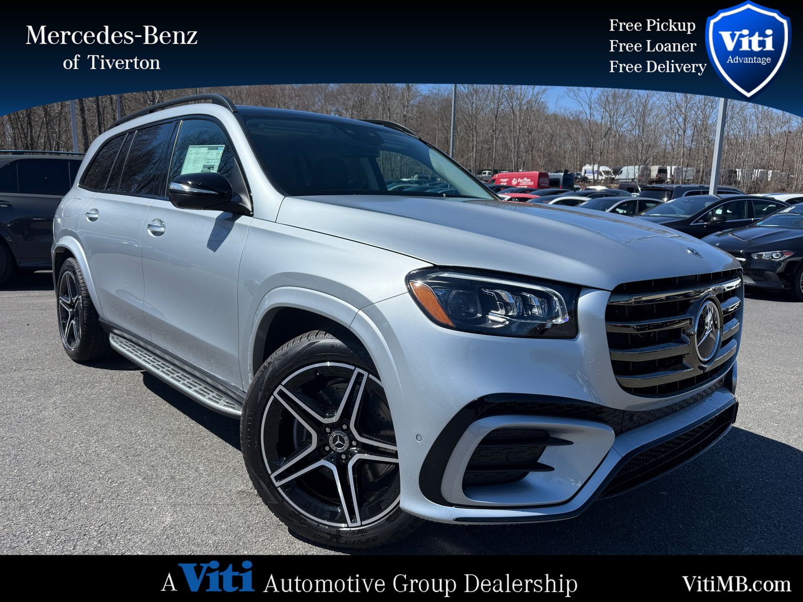 Cirrus Silver Metallic 2026 Mercedes-Benz GLS 450 4MATIC SUV / Crossover All-Wheel Drive 9-Speed Automatic