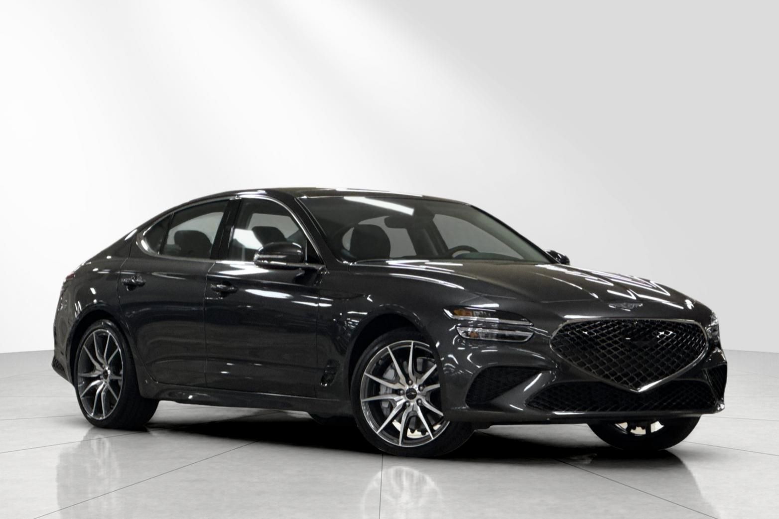 Gray 2026 Genesis G70 Sedan All-Wheel Drive 8-Speed Automatic