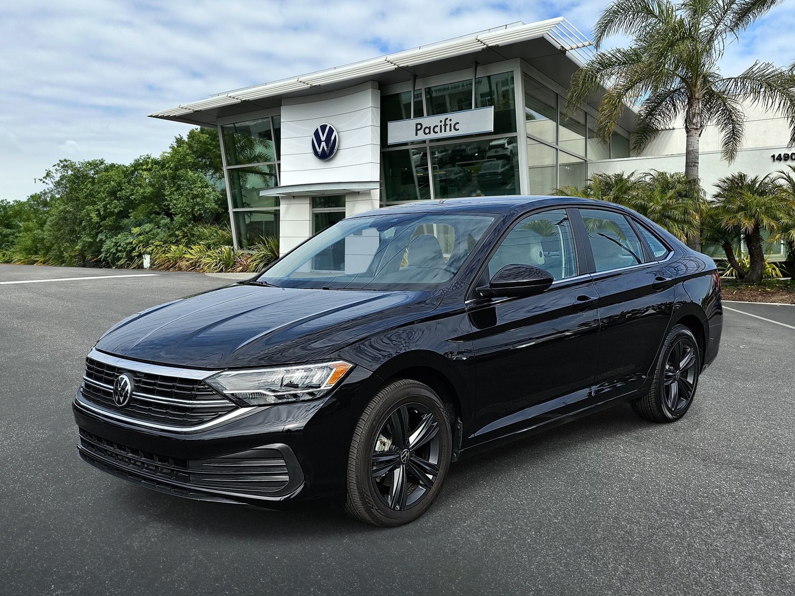 Deep Black 2022 Volkswagen Jetta Sedan Front-Wheel Drive 8-Speed Automatic
