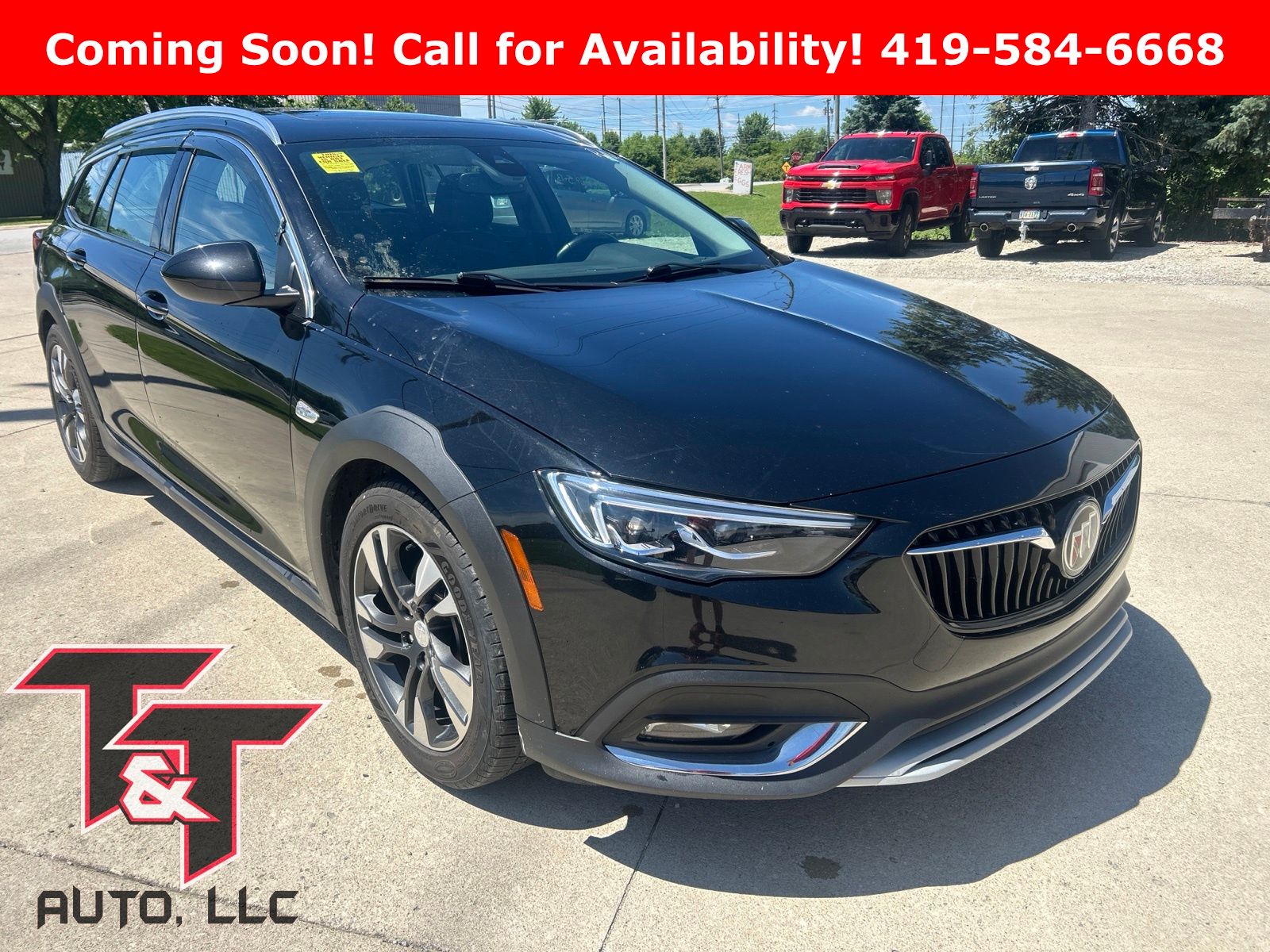 Black (Ebony Twilight Metallic) 2019 Buick Regal TourX Essence AWD Wagon All-Wheel Drive 8-Speed Automatic