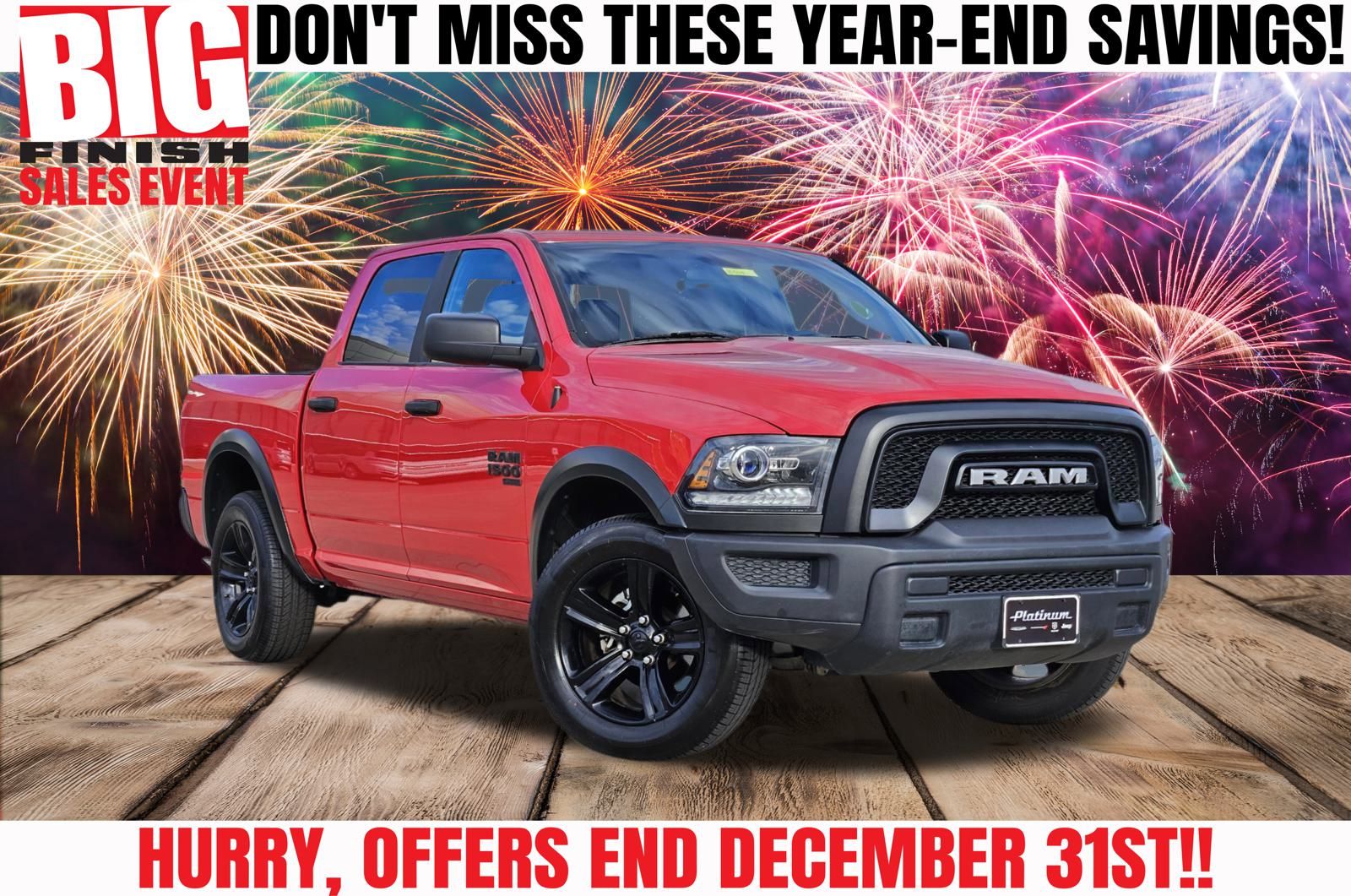 2024 RAM 1500 Classic Warlock Crew Cab 4WD