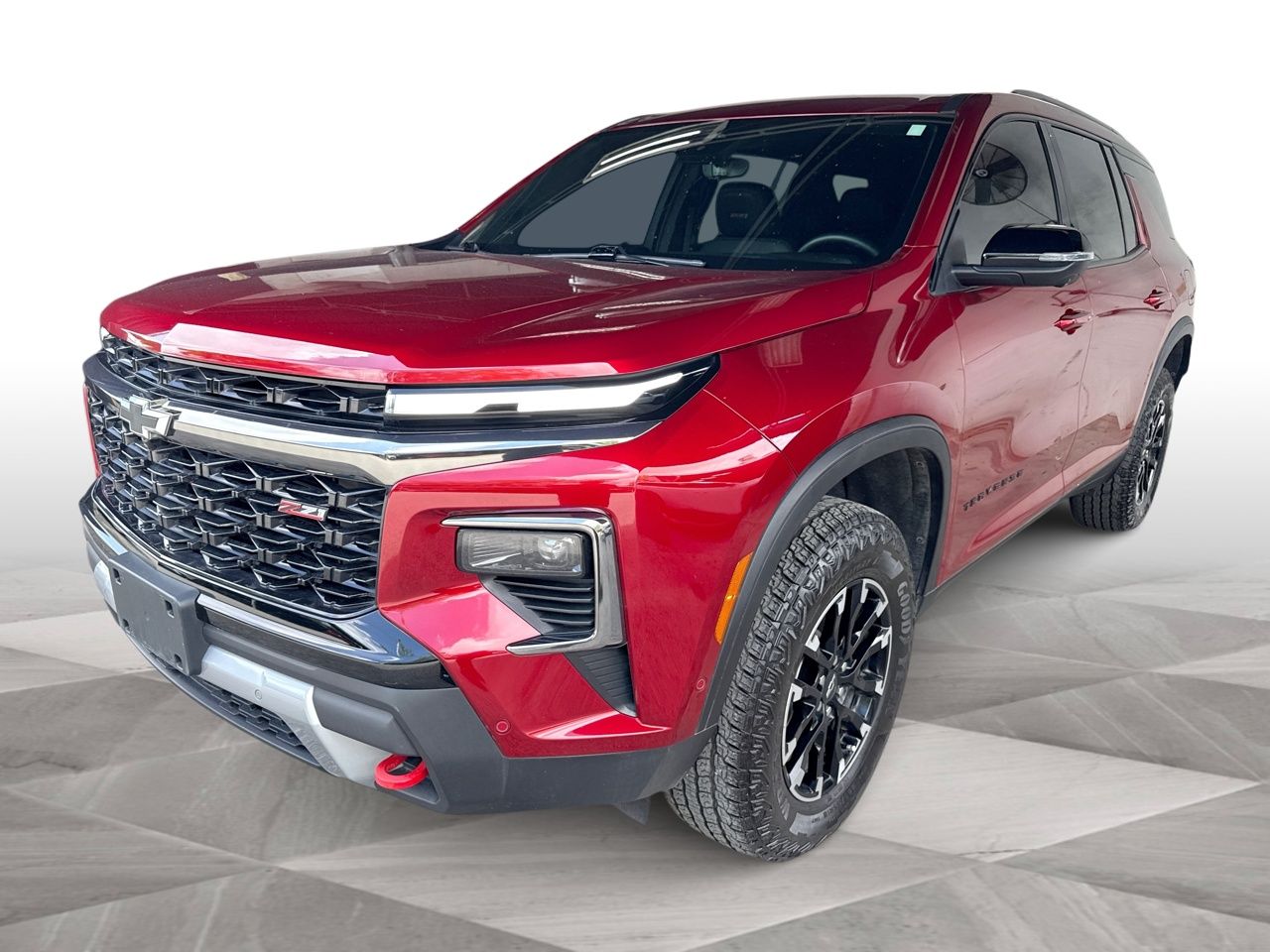 Radiant Red Tintcoat 2024 Chevrolet Traverse Z71 AWD SUV / Crossover Four-Wheel Drive 8-Speed Automatic