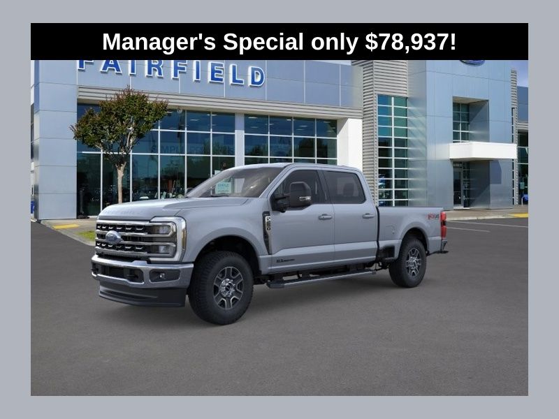 Glacier Gray Metallic Tri-Coat 2026 Ford F-250 Super Duty Pickup Truck Four-Wheel Drive Automatic