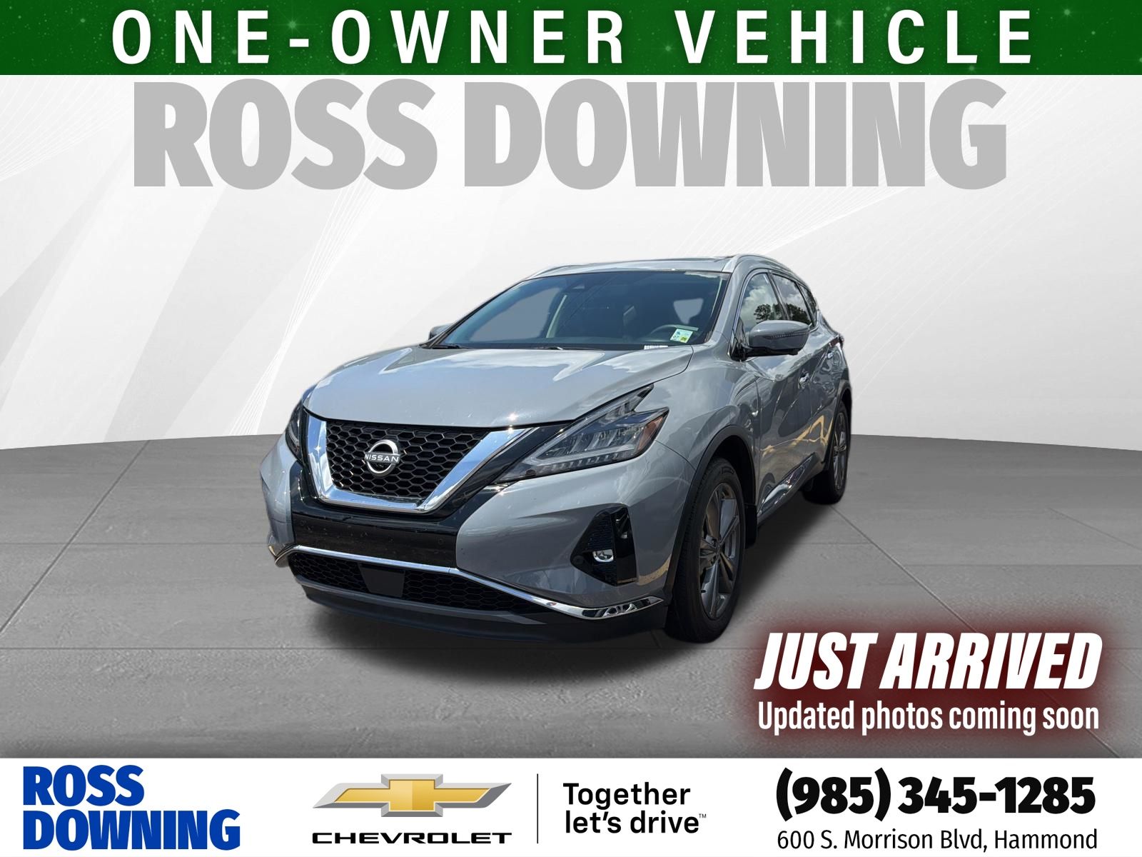 2024 Nissan Murano Platinum Gray at Royal Nissan