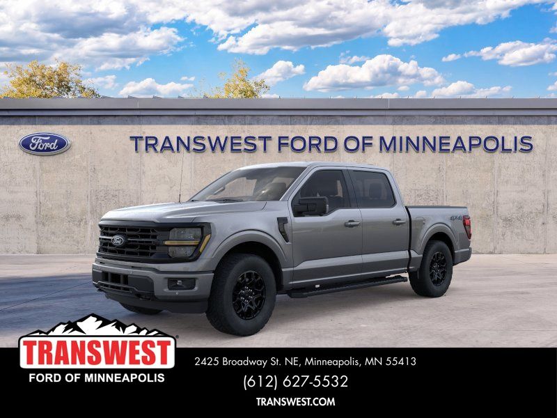 Gray Metallic 2026 Ford F-150 Pickup Truck Four-Wheel Drive Automatic
