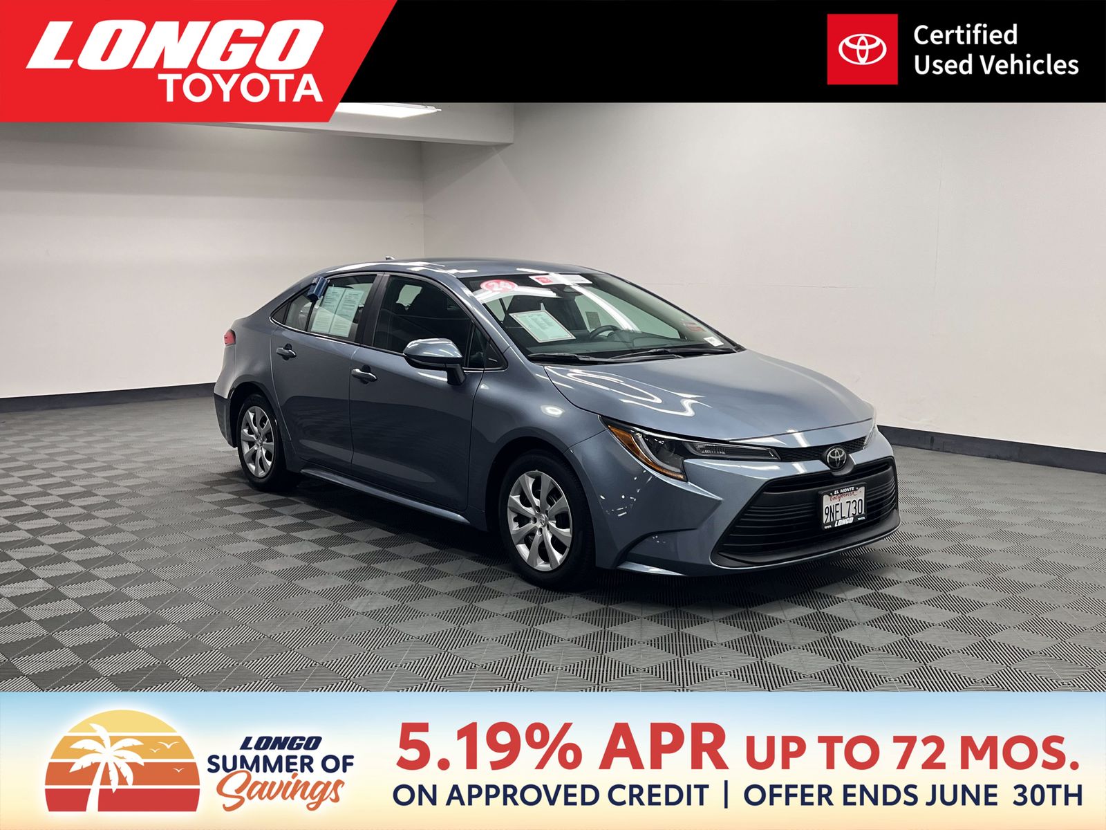 used 2024 Toyota Corolla car, priced at $21,288