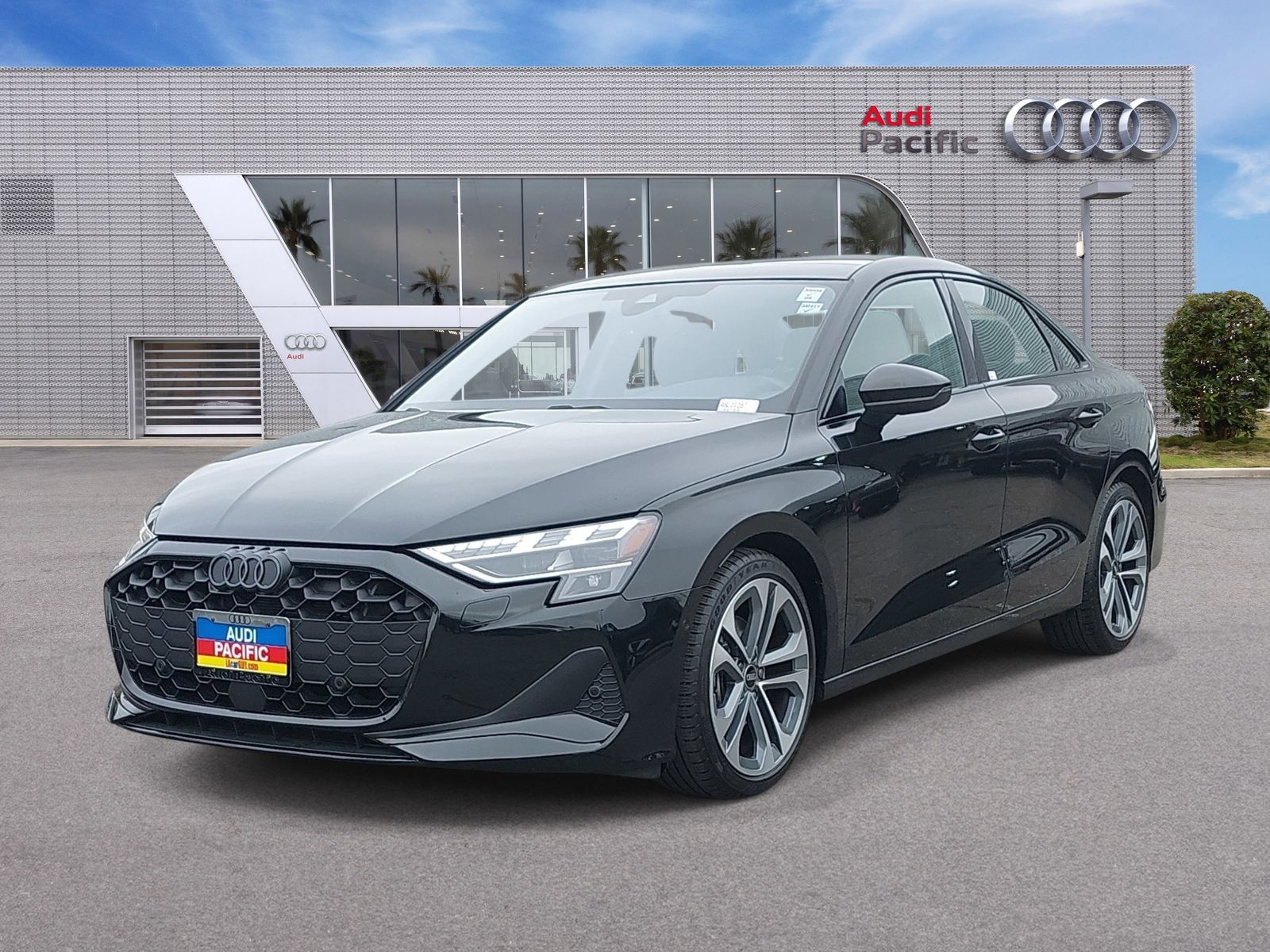 Brilliant Black 2025 Audi A3 quattro Premium Plus 40 TFSI Sedan All-Wheel Drive 7-Speed Automatic