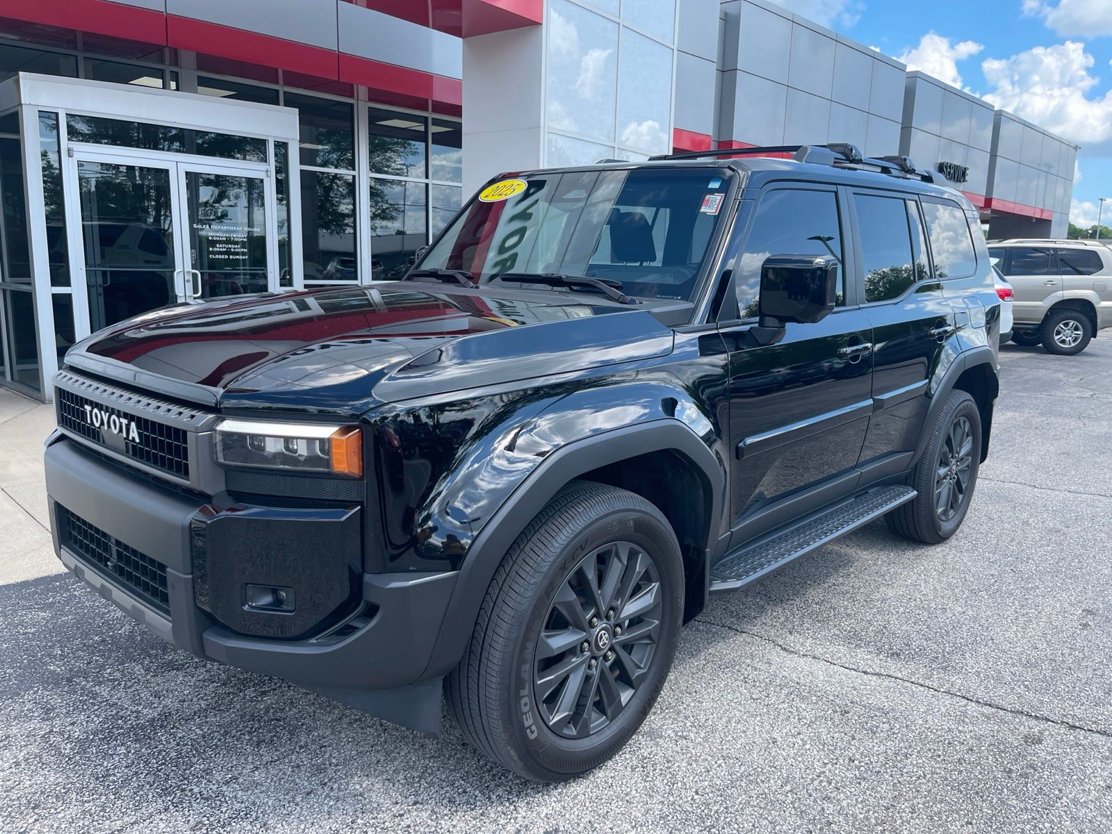 Black 2025 Toyota Land Cruiser SUV / Crossover Four-Wheel Drive 8-Speed Automatic