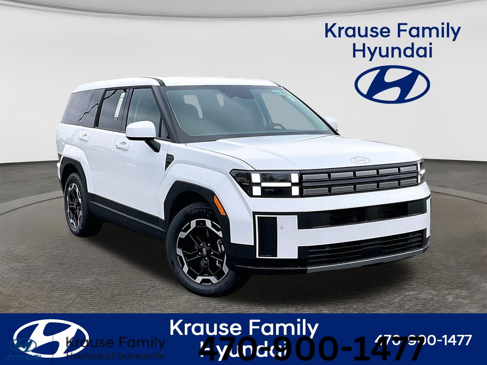 Serenity White 2026 Hyundai Santa Fe SUV / Crossover Front-Wheel Drive 8-Speed Automatic