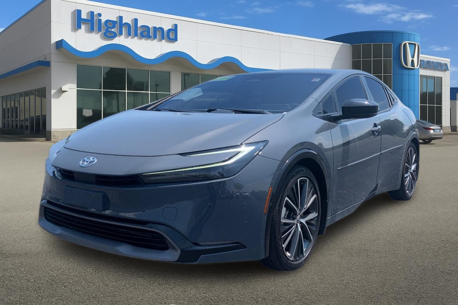 Guardian Gray 2024 Toyota Prius Hatchback All-Wheel Drive Continuously Variable Transmission