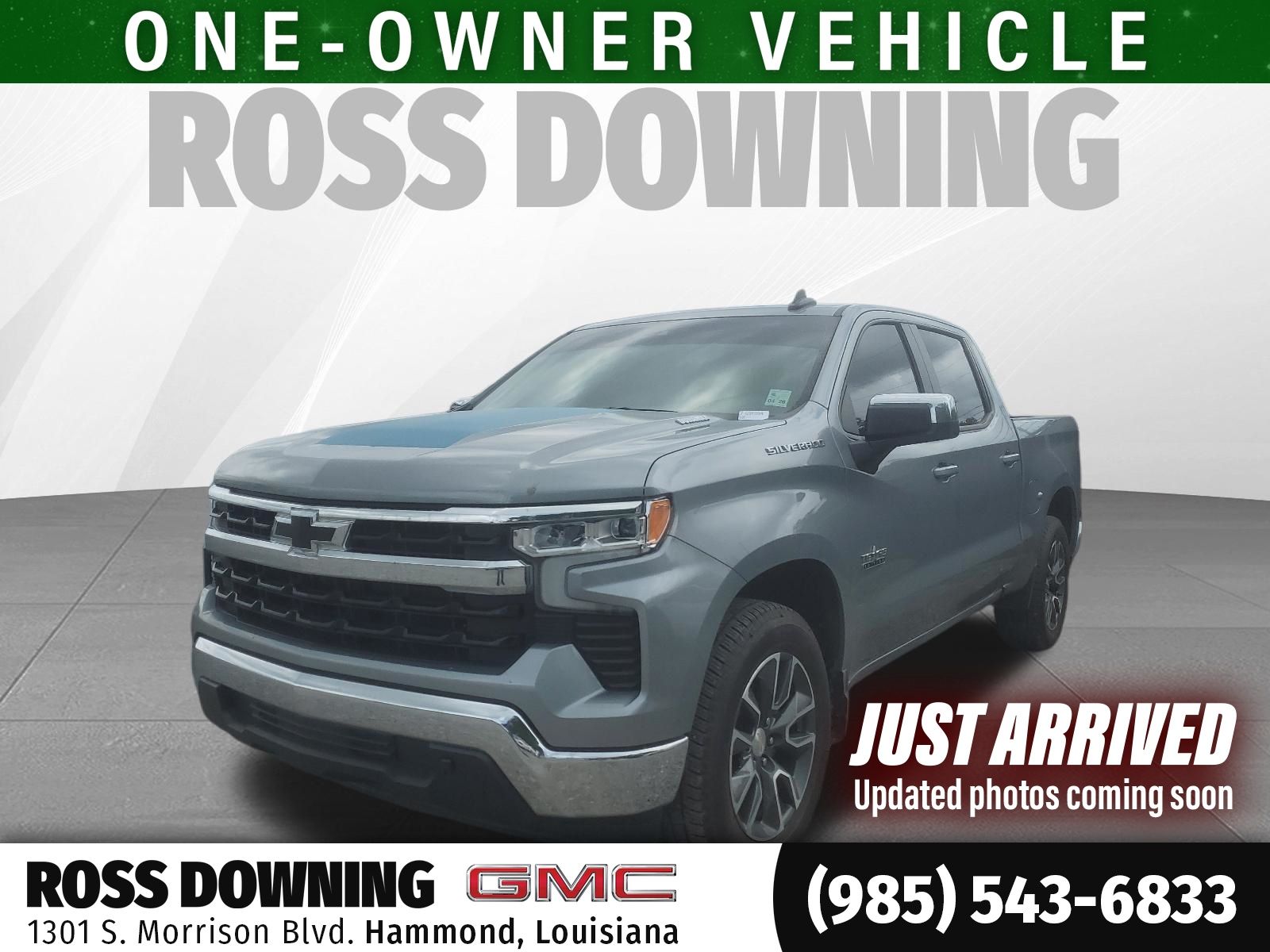 2024 Chevrolet Silverado 1500 LT Gray at Supreme Chevrolet of Gonzales