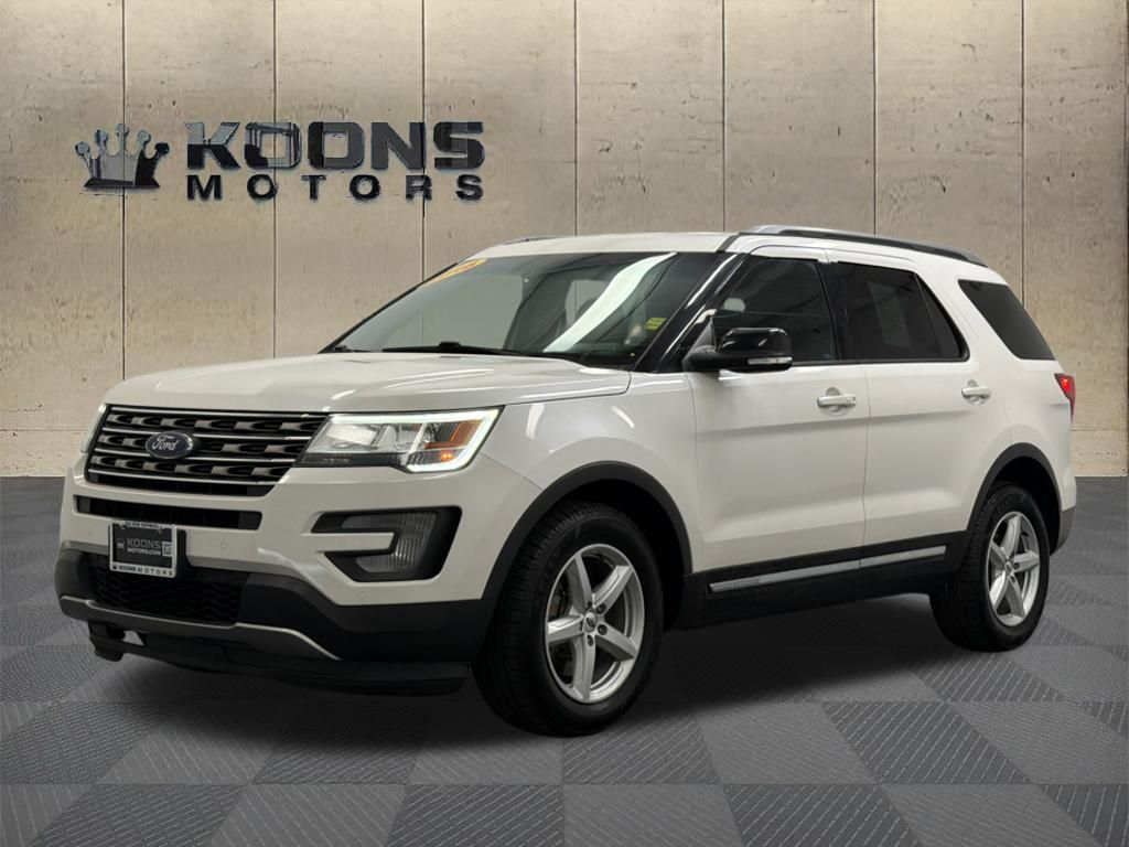 White Platinum Metallic Tri-Coat 2016 Ford Explorer SUV / Crossover All-Wheel Drive 6-Speed Automatic