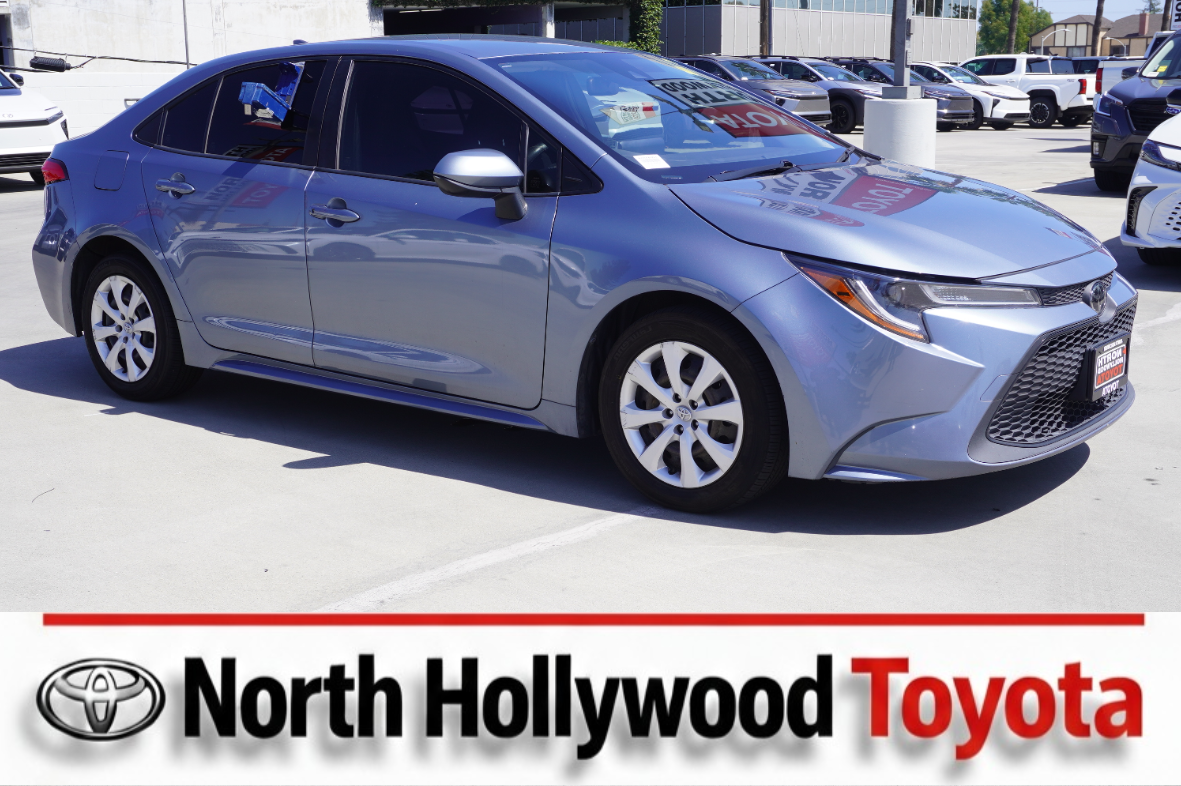 Celestite 2020 Toyota Corolla Sedan Front-Wheel Drive Continuously Variable Transmission