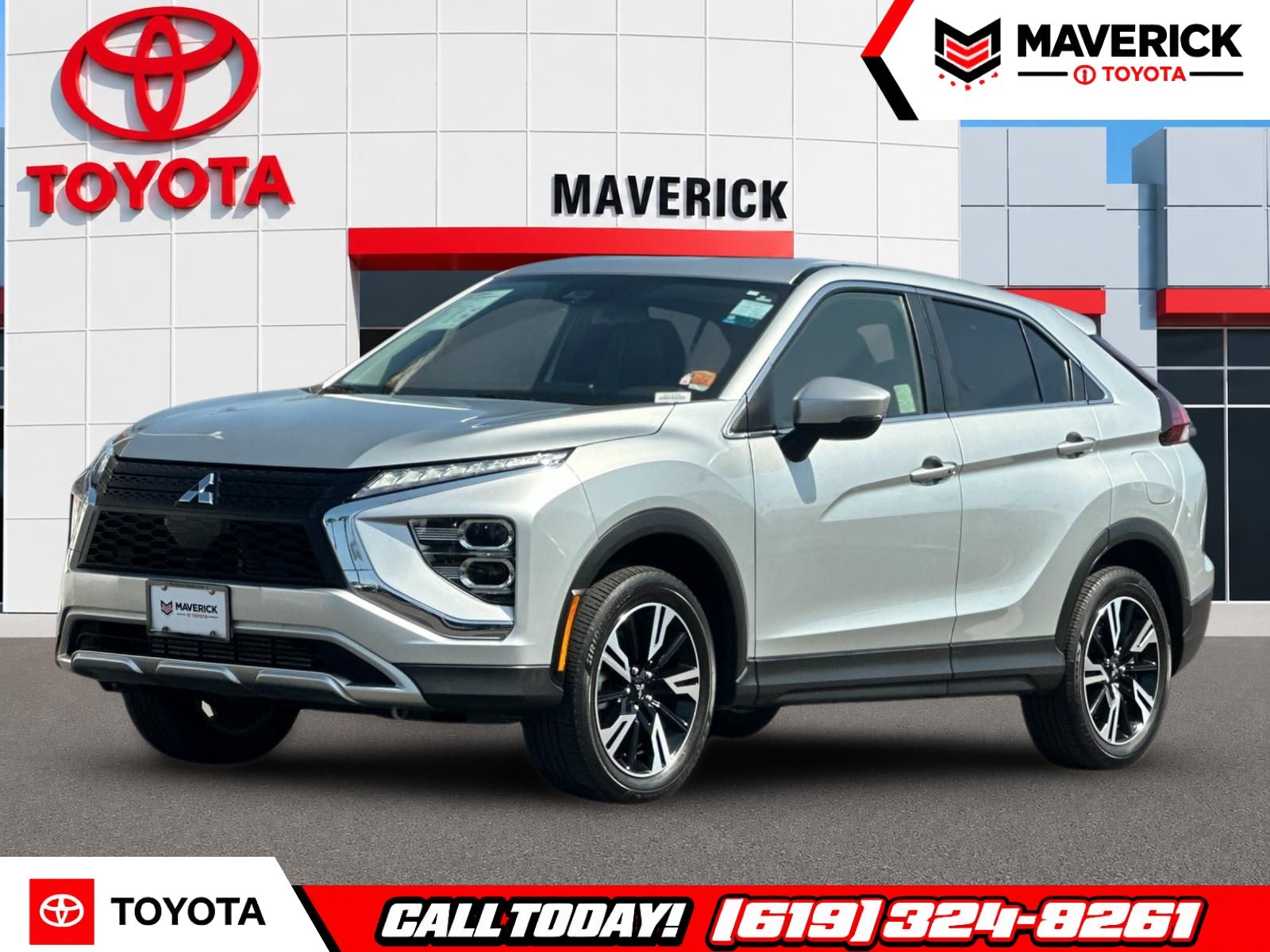 Black 2025 Mitsubishi Eclipse Cross SUV / Crossover All-Wheel Drive Continuously Variable Transmission