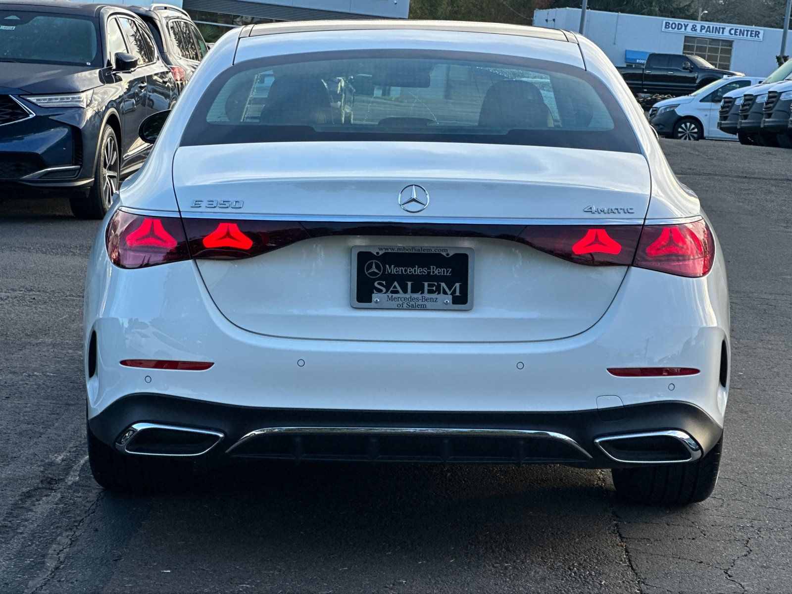 used 2025 Mercedes-Benz E-Class car, priced at $56,998