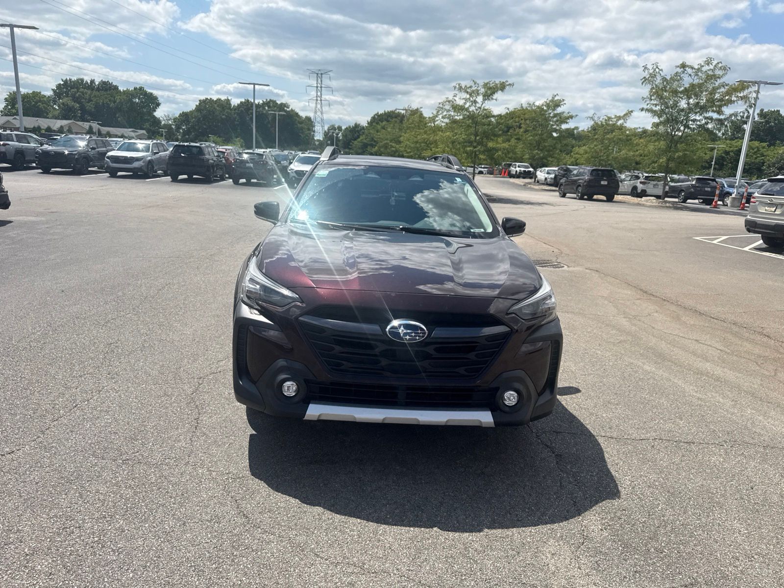 Red (Maroon) 2024 Subaru Outback SUV / Crossover All-Wheel Drive Continuously Variable Transmission