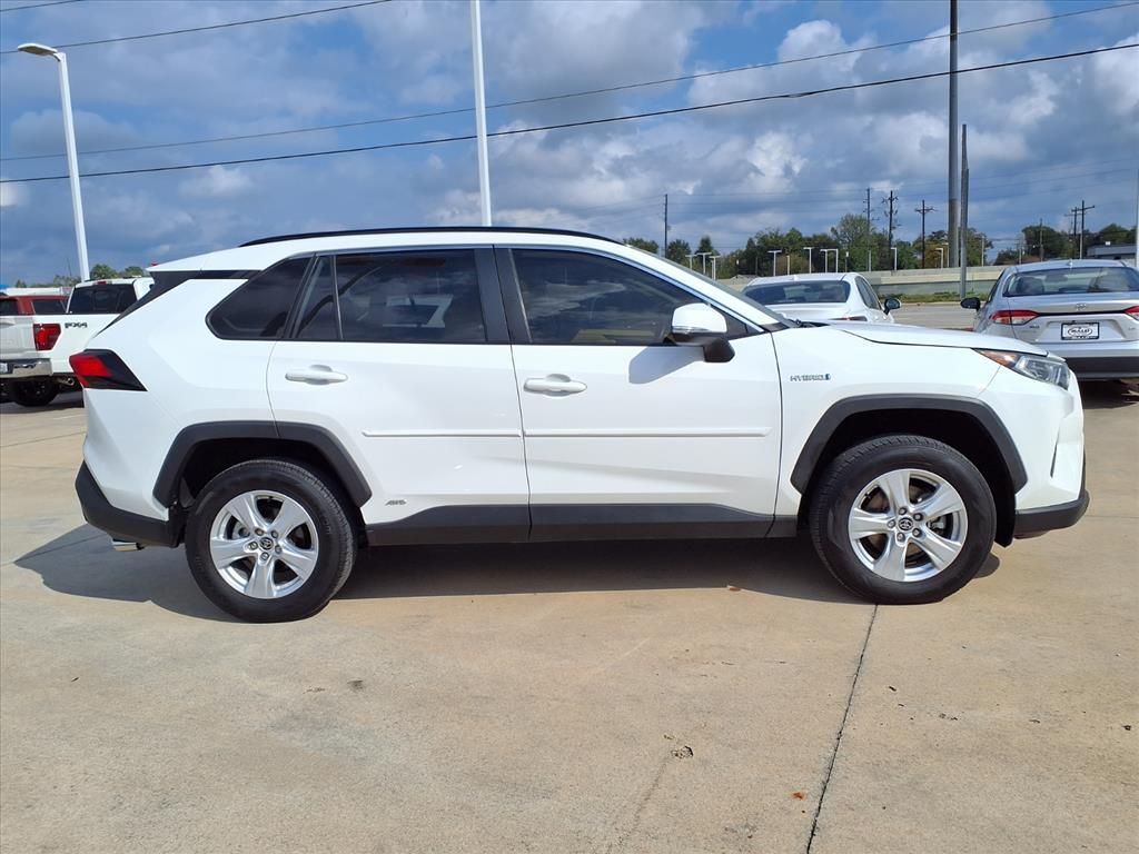 2021 Toyota RAV4 Hybrid XLE White at Don McGill Toyota