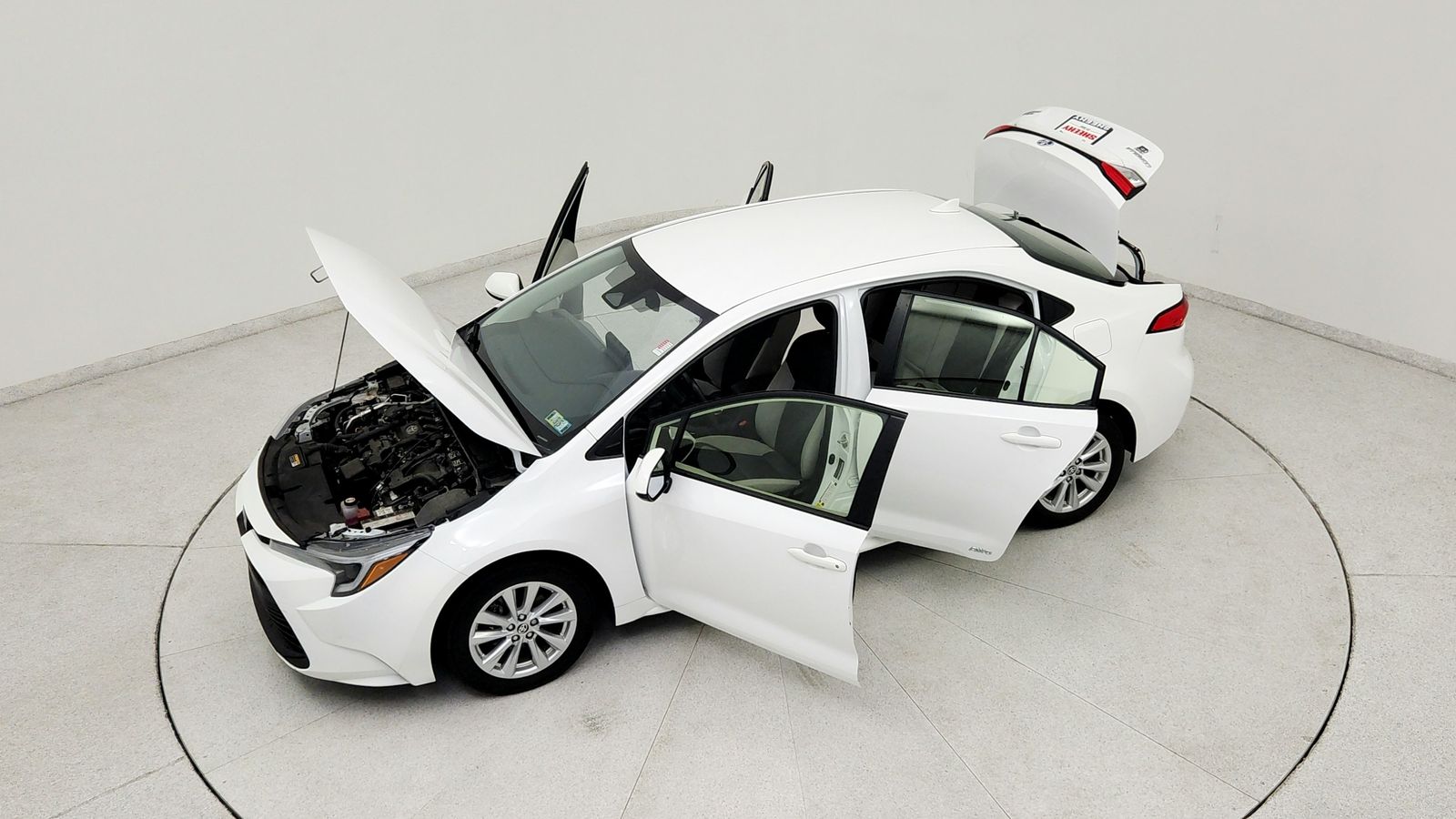 Used 2024 White Toyota LE image 22