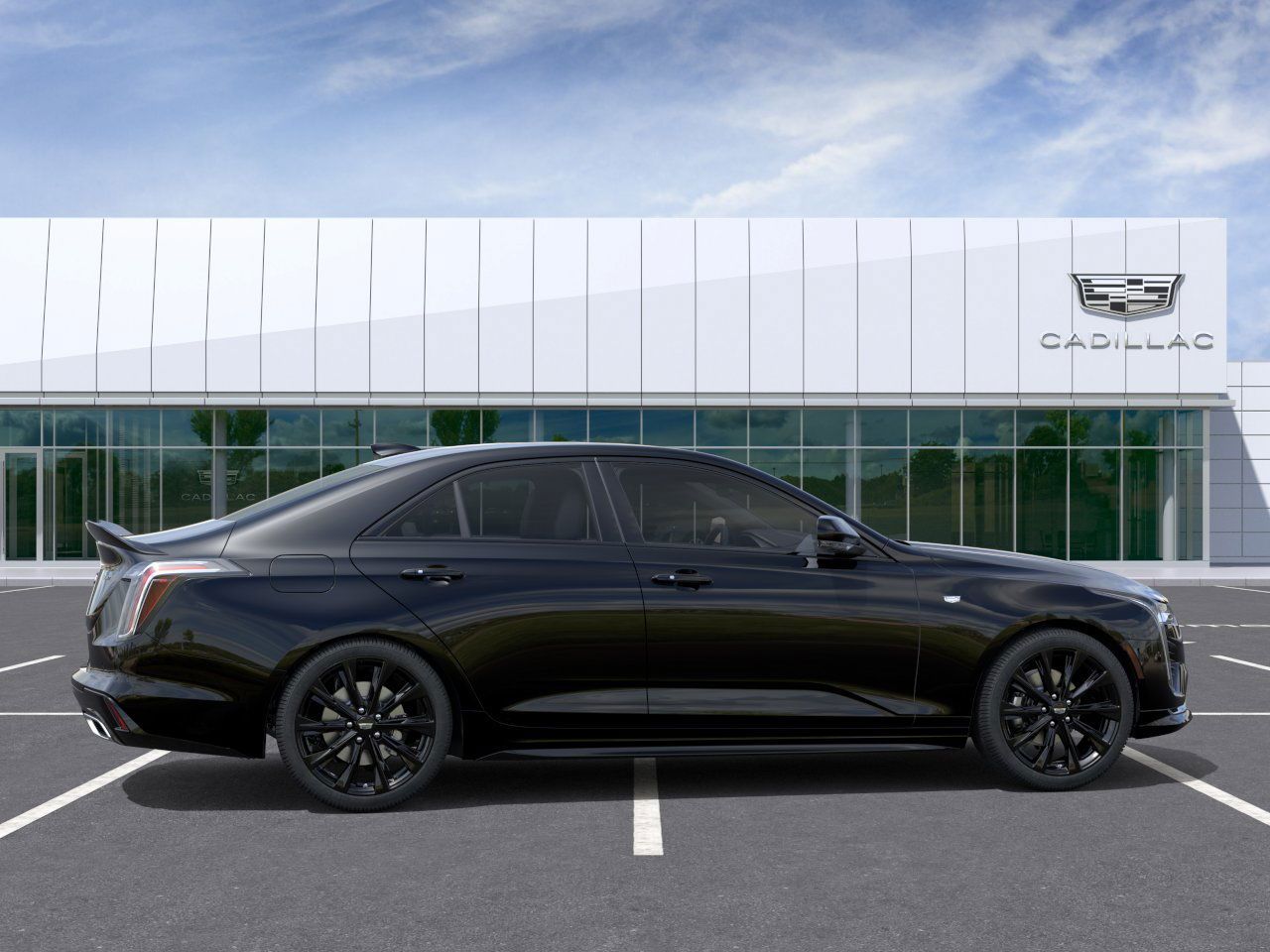 new 2026 Cadillac CT4 car, priced at $58,135