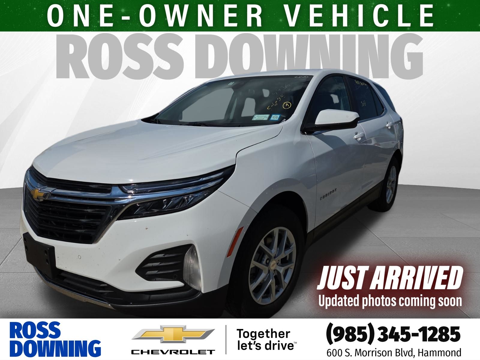 Summit White 2024 Chevrolet Equinox SUV / Crossover Four-Wheel Drive 6-Speed Automatic Overdrive