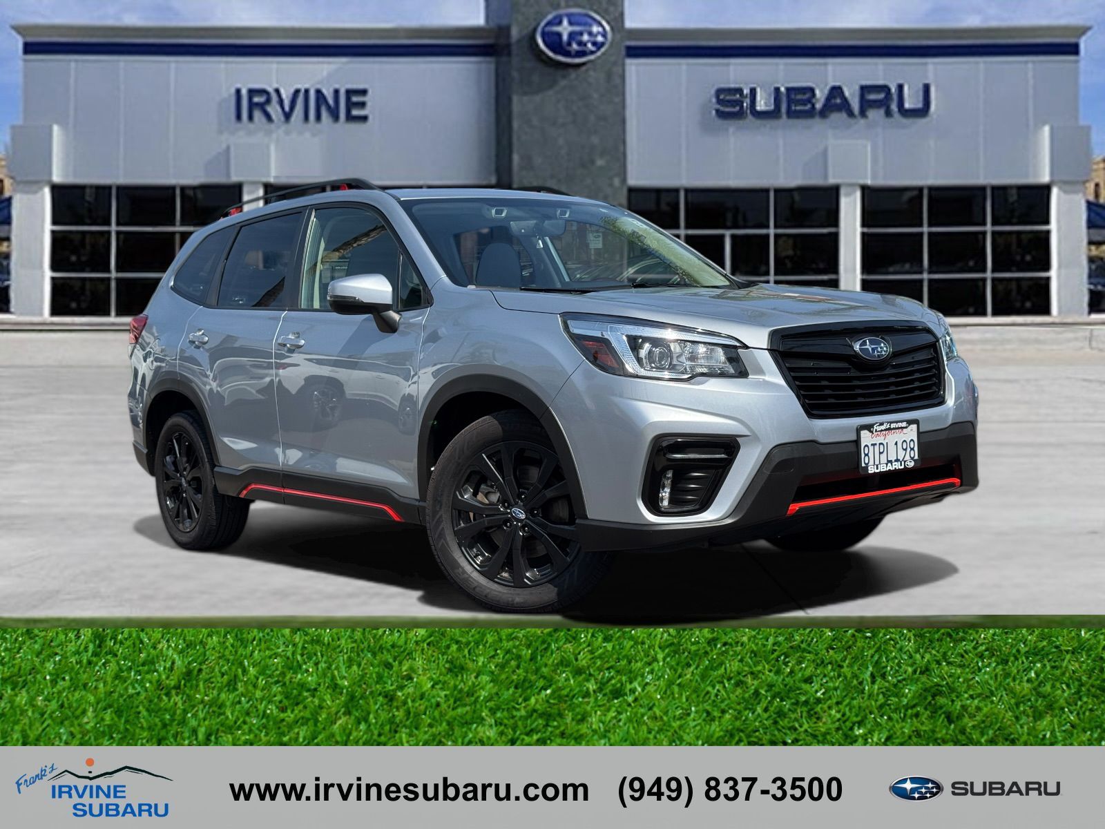 Ice Silver Metallic 2020 Subaru Forester 2.5i Sport AWD SUV / Crossover All-Wheel Drive Continuously Variable Transmission