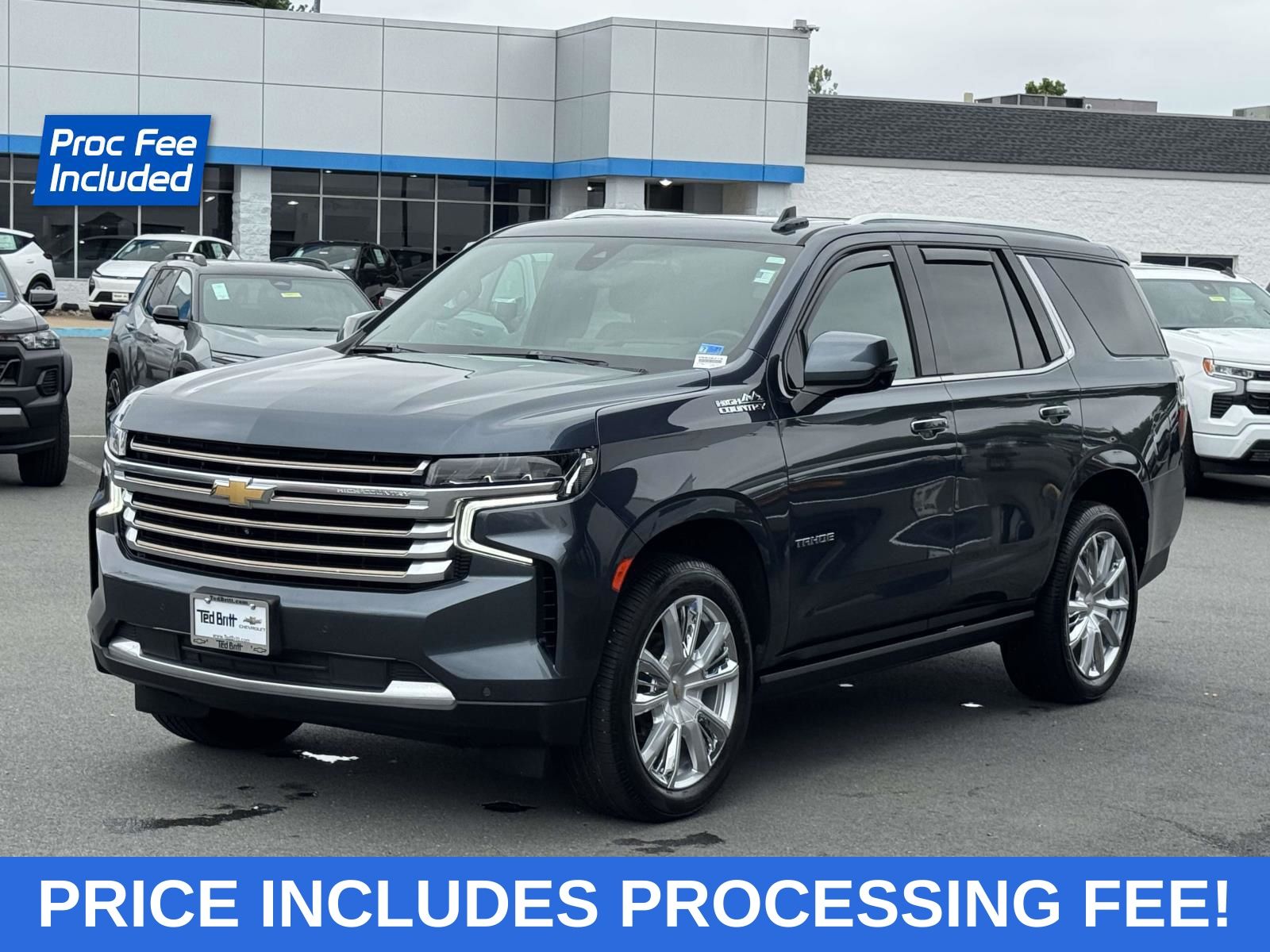 Shadow Gray Metallic 2021 Chevrolet Tahoe SUV / Crossover Four-Wheel Drive 