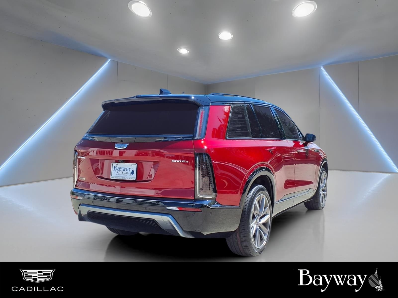 2026 Cadillac VISTIQ Sport Red at Tom Peacock Cadillac