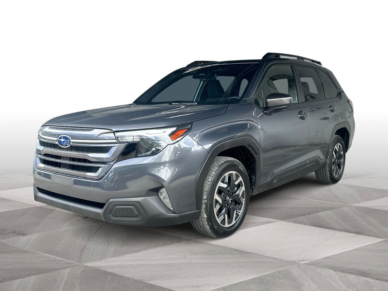 Magnetite Gray Metallic 2025 Subaru Forester Premium Crossover AWD SUV / Crossover All-Wheel Drive Continuously Variable Transmission