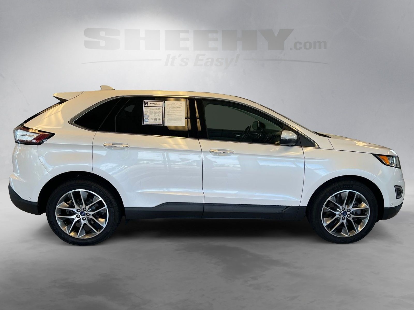 Certified Used 2017 White Platinum Clearcoat Metallic Ford Titanium image 10