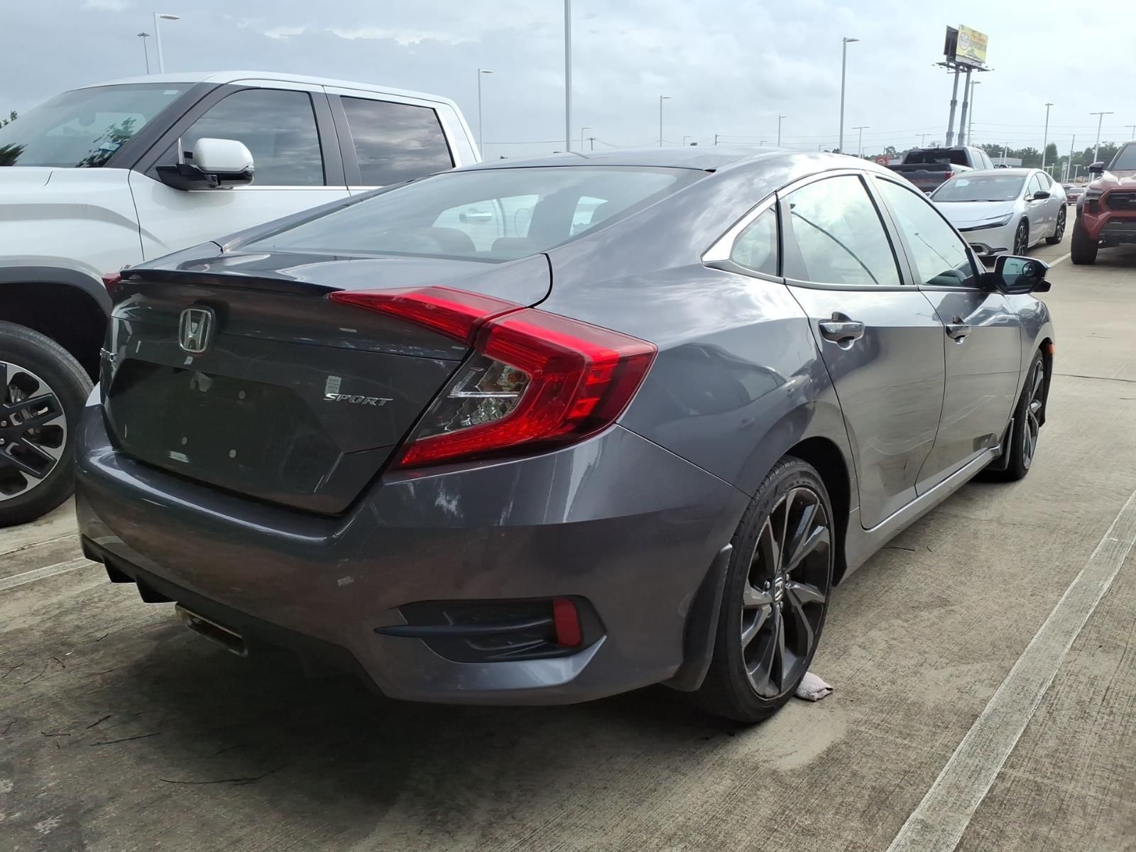 2020 Honda Civic Sport Gray at Emmons Autoplex