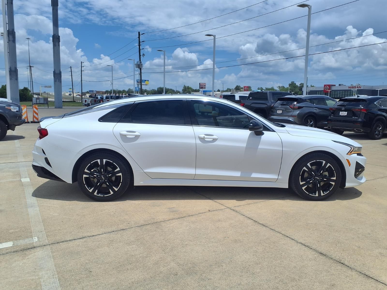 2024 Kia K5 GT-Line White at Emmons Autoplex