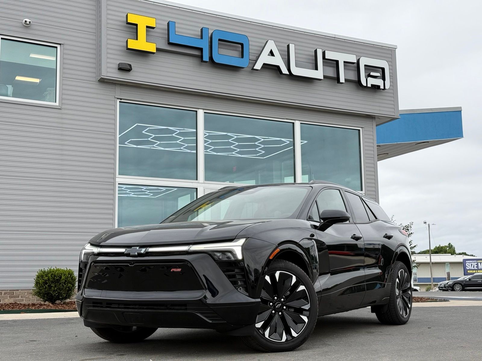 Black 2024 Chevrolet Blazer EV RS eAWD SUV / Crossover All-Wheel Drive 1-Speed Automatic