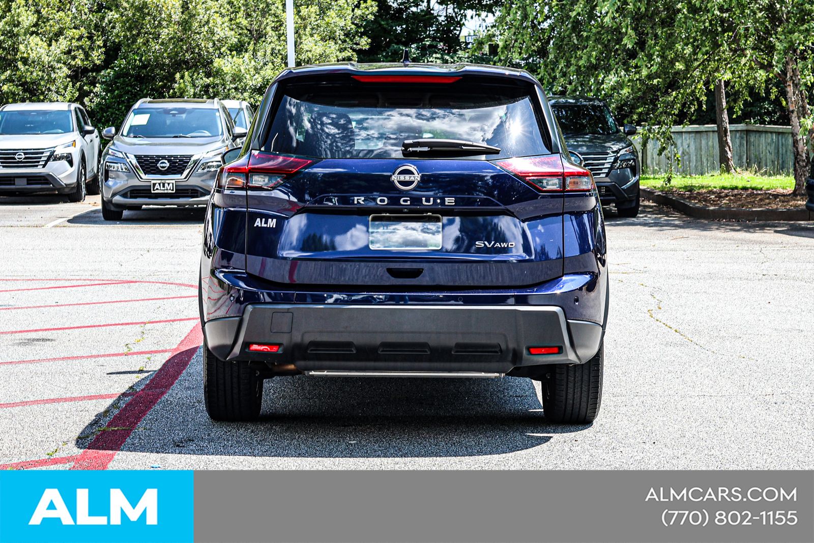 Used 2024 Blue Nissan SV image 12